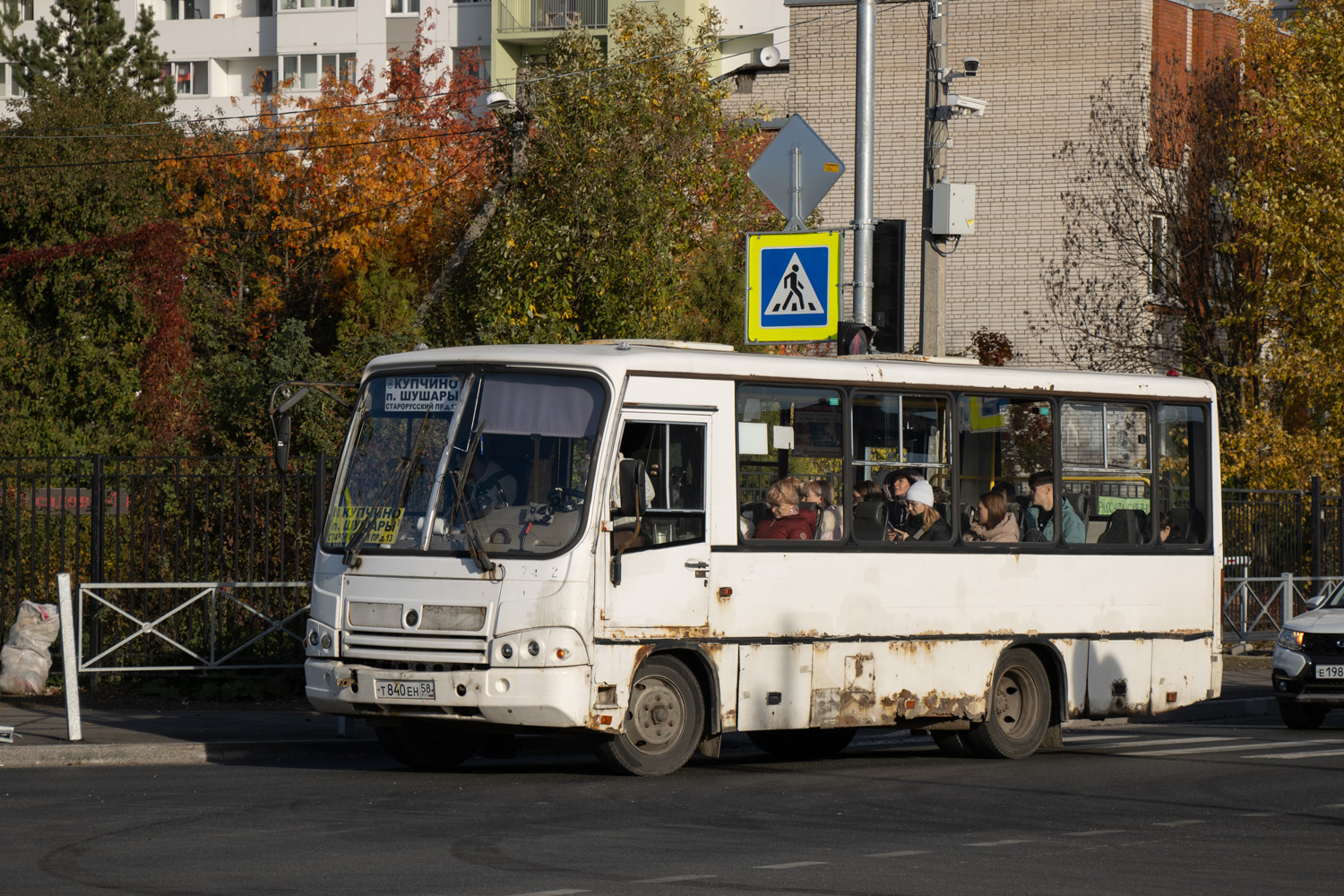 Санкт-Петербург, ПАЗ-320402-05 № Т 840 ЕН 58