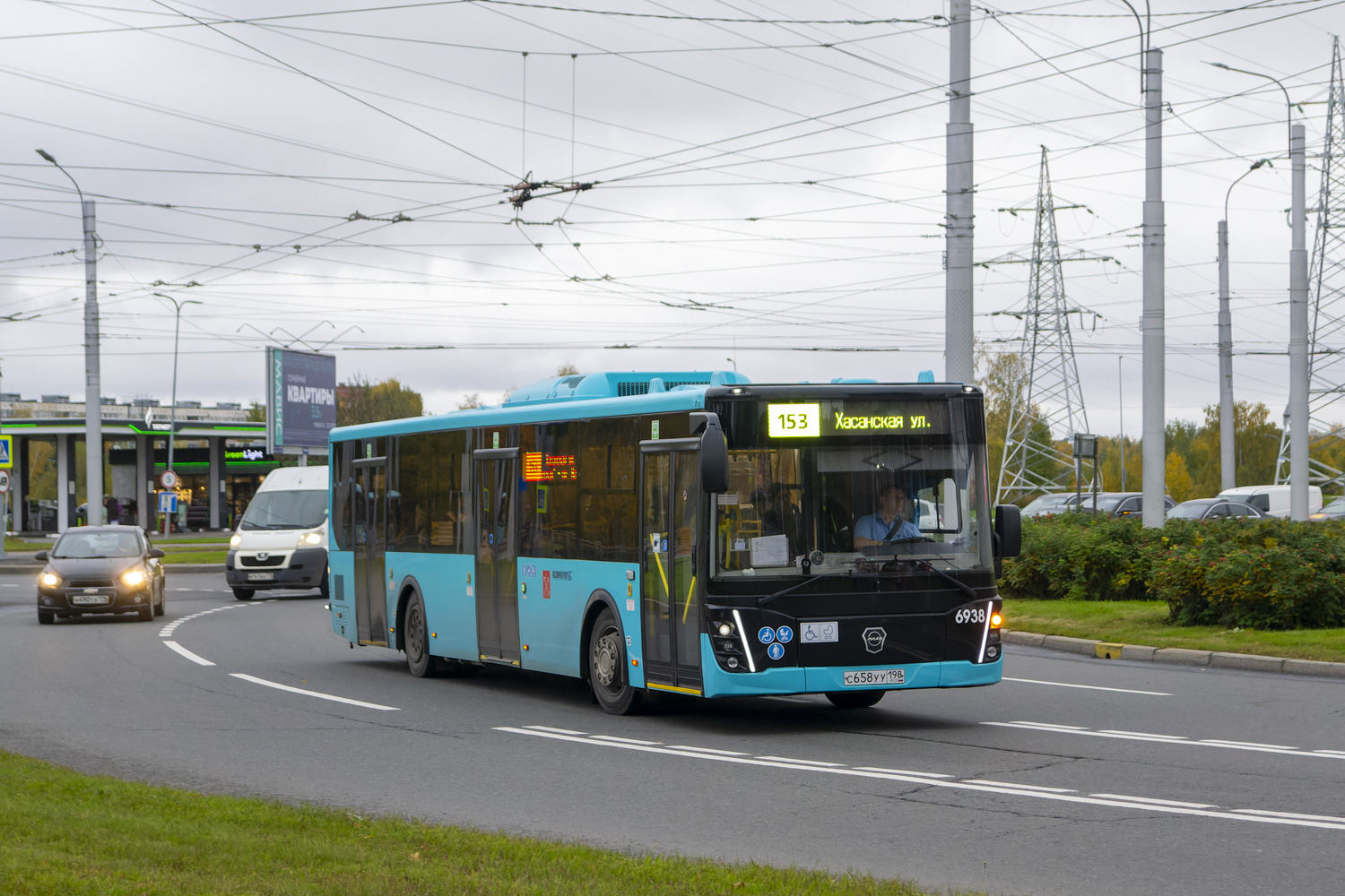 Санкт-Петербург, ЛиАЗ-5292.65 № 6938