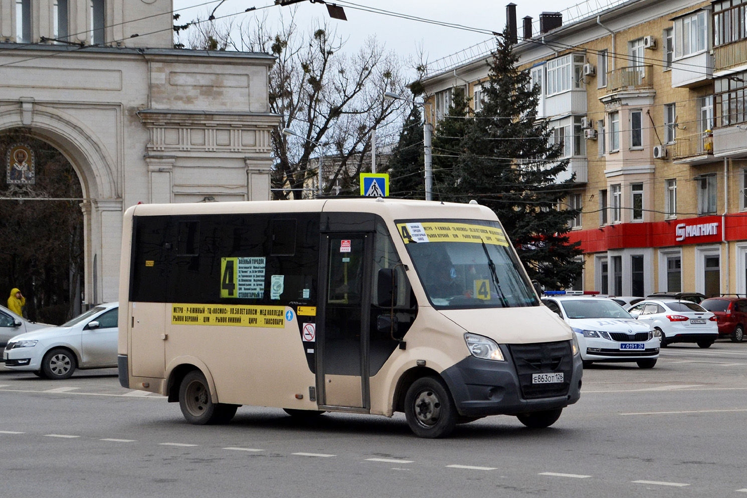 Ставропольский край, ГАЗ-A64R42 Next № Е 863 ОТ 126