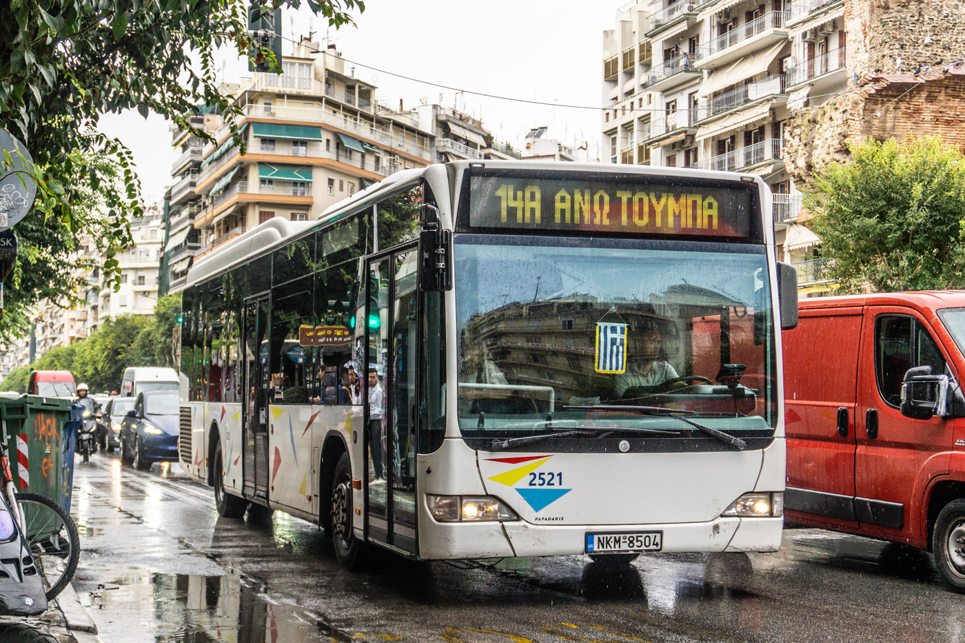 Греция, Mercedes-Benz O530LE Citaro facelift LE № 2521