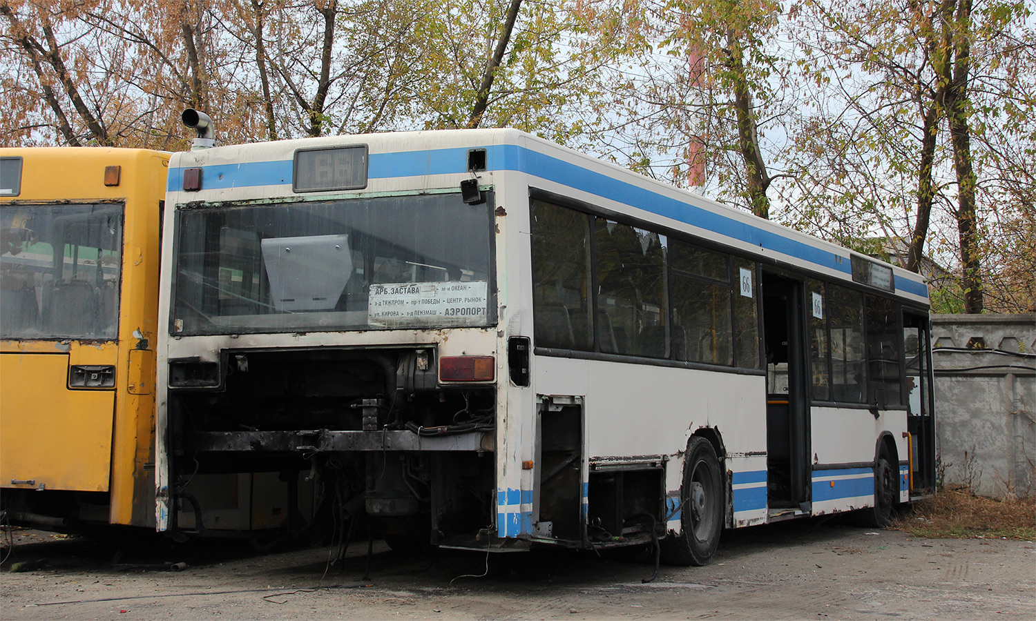 Пензенская область, Mercedes-Benz O405N2 № Т 448 АВ 58