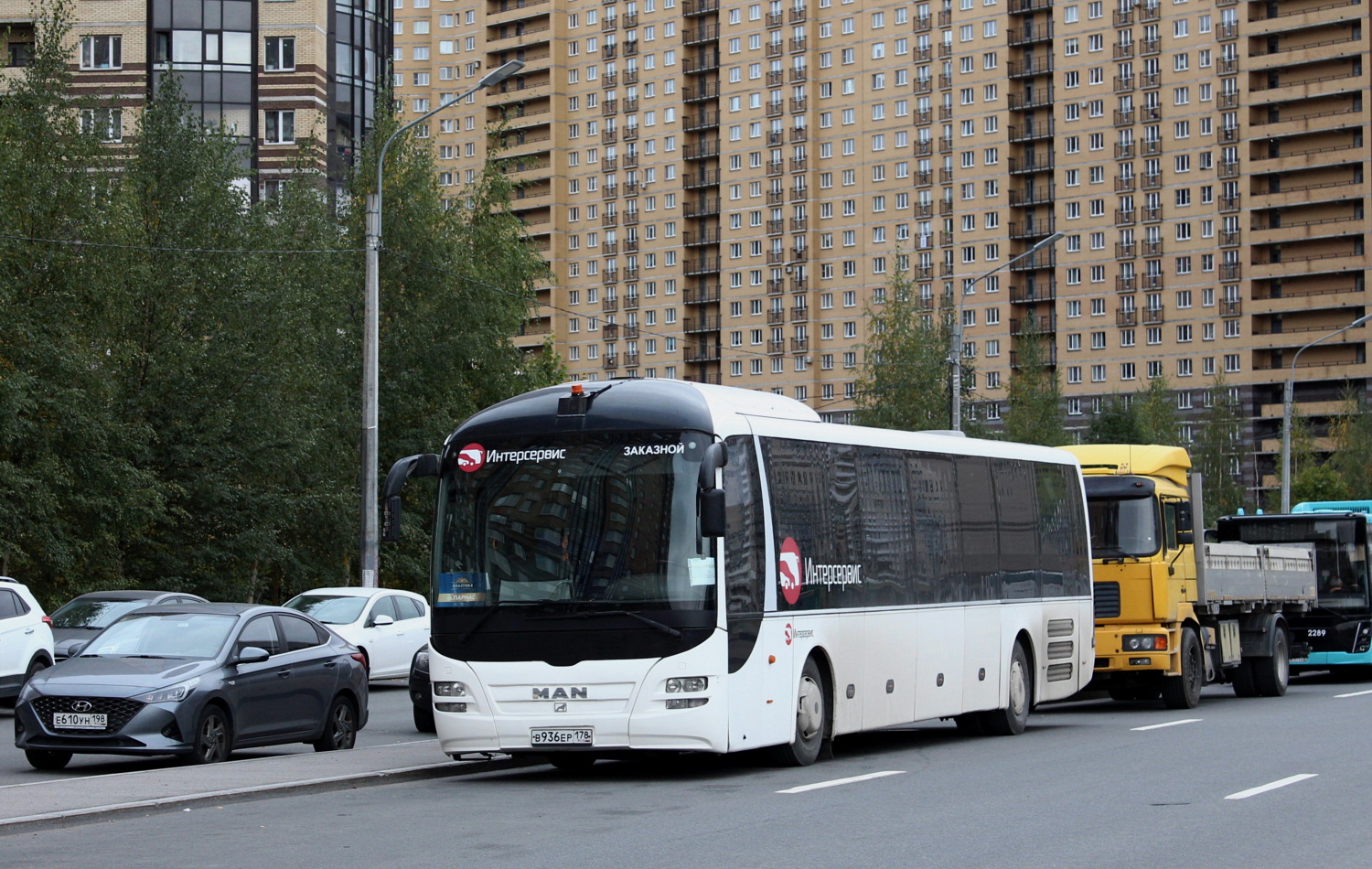 Санкт-Петербург, MAN R14 Lion's Regio C ÜL314 C № В 936 ЕР 178