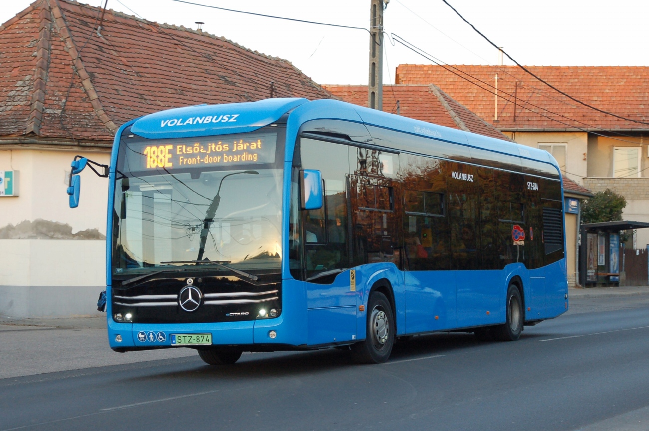 Венгрия, Mercedes-Benz eCitaro № STZ-874