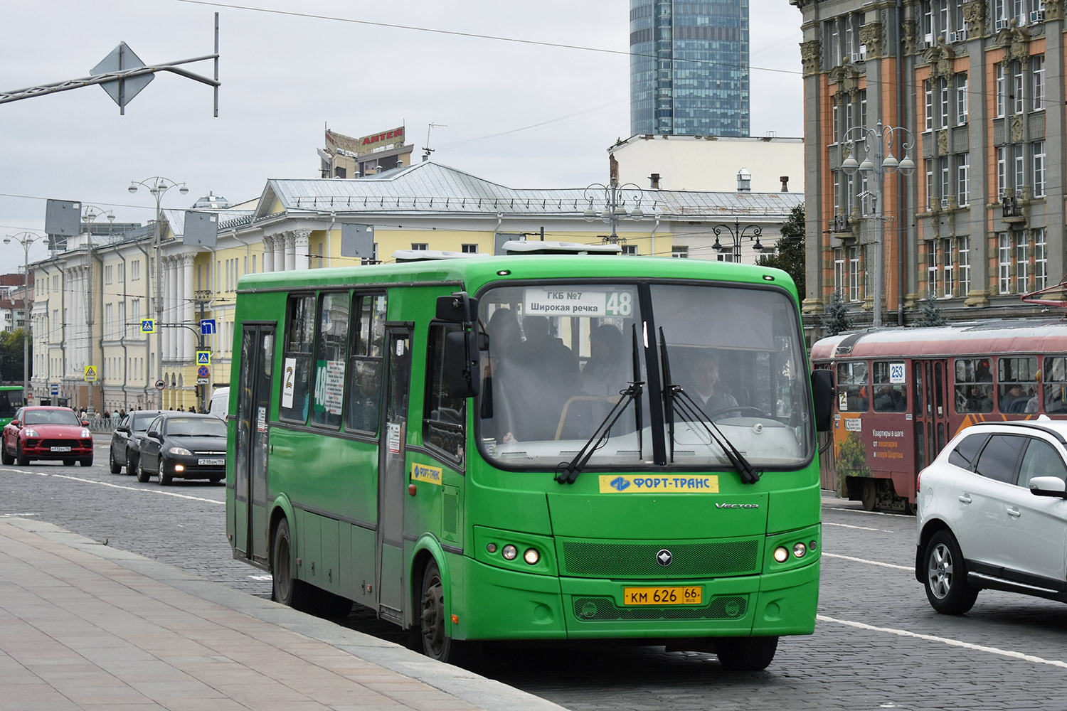 Свердловская область, ПАЗ-320414-05 "Вектор" (1-2) № КМ 626 66