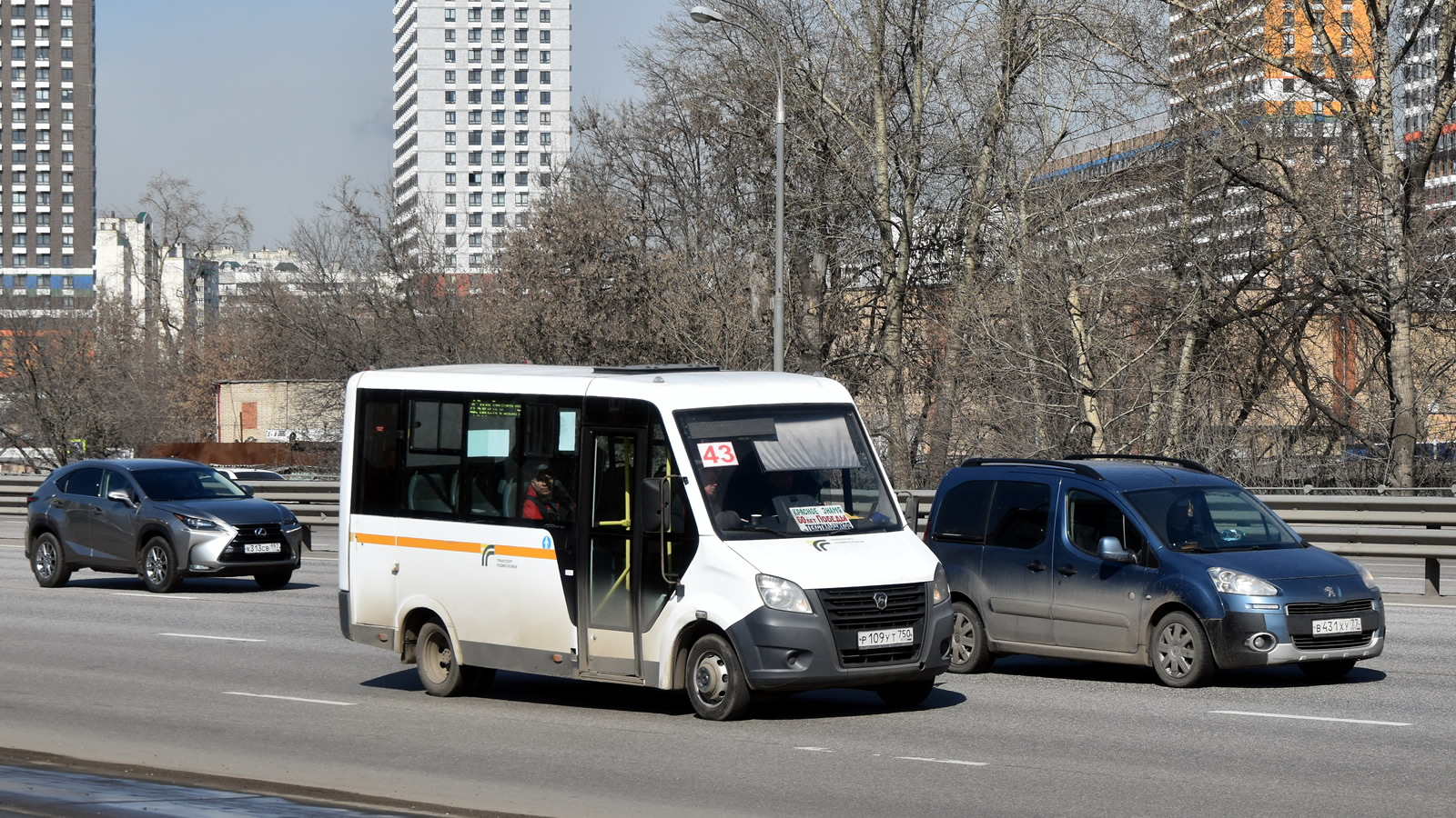 Московская область, ГАЗ-A64R42 Next № Р 109 УТ 750