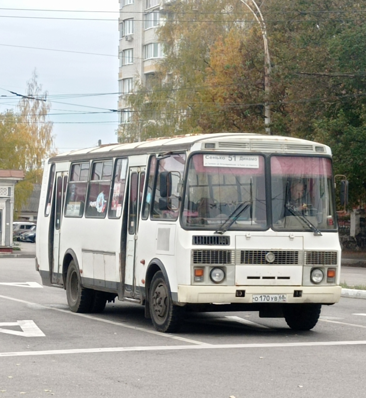 Тамбовская область, ПАЗ-4234 № О 170 УВ 68