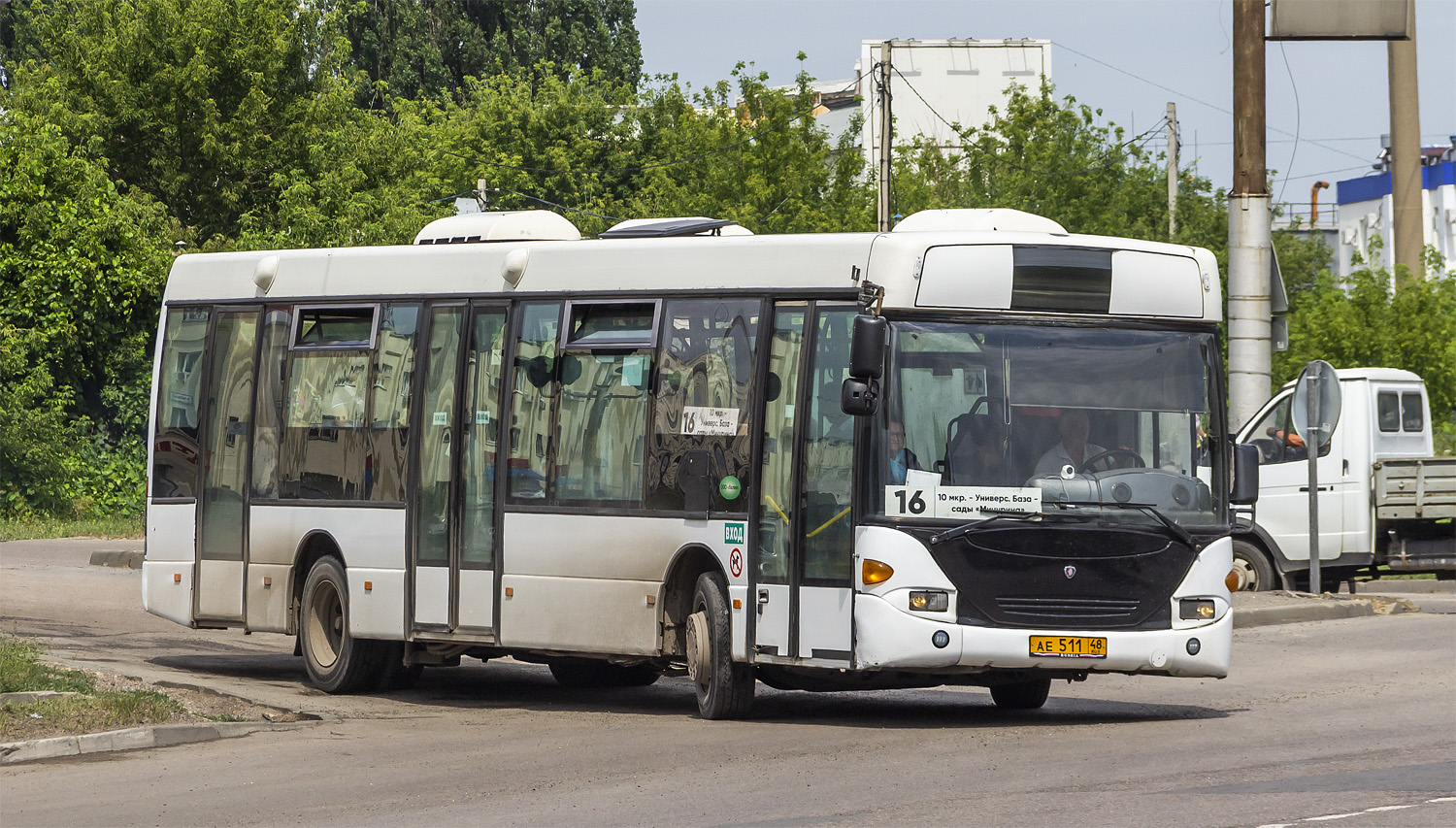 Lipetsk region, Scania OmniLink I (Scania-St.Petersburg) č. АЕ 511 48