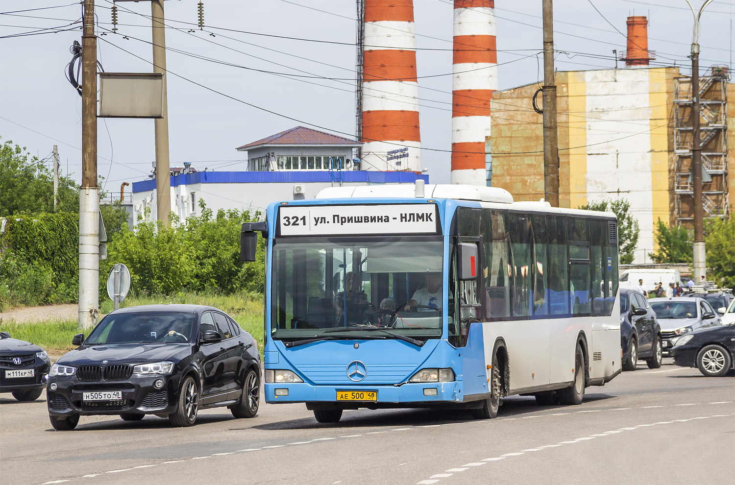 Липецкая область, Mercedes-Benz O530 Citaro № АЕ 500 48 Липецкая область, Mercedes-Benz O530 Citaro № АЕ 500 48