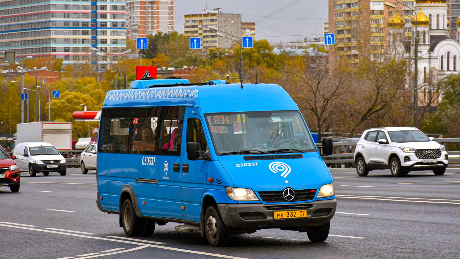 Москва, Луидор-223206 (MB Sprinter Classic) № 030337