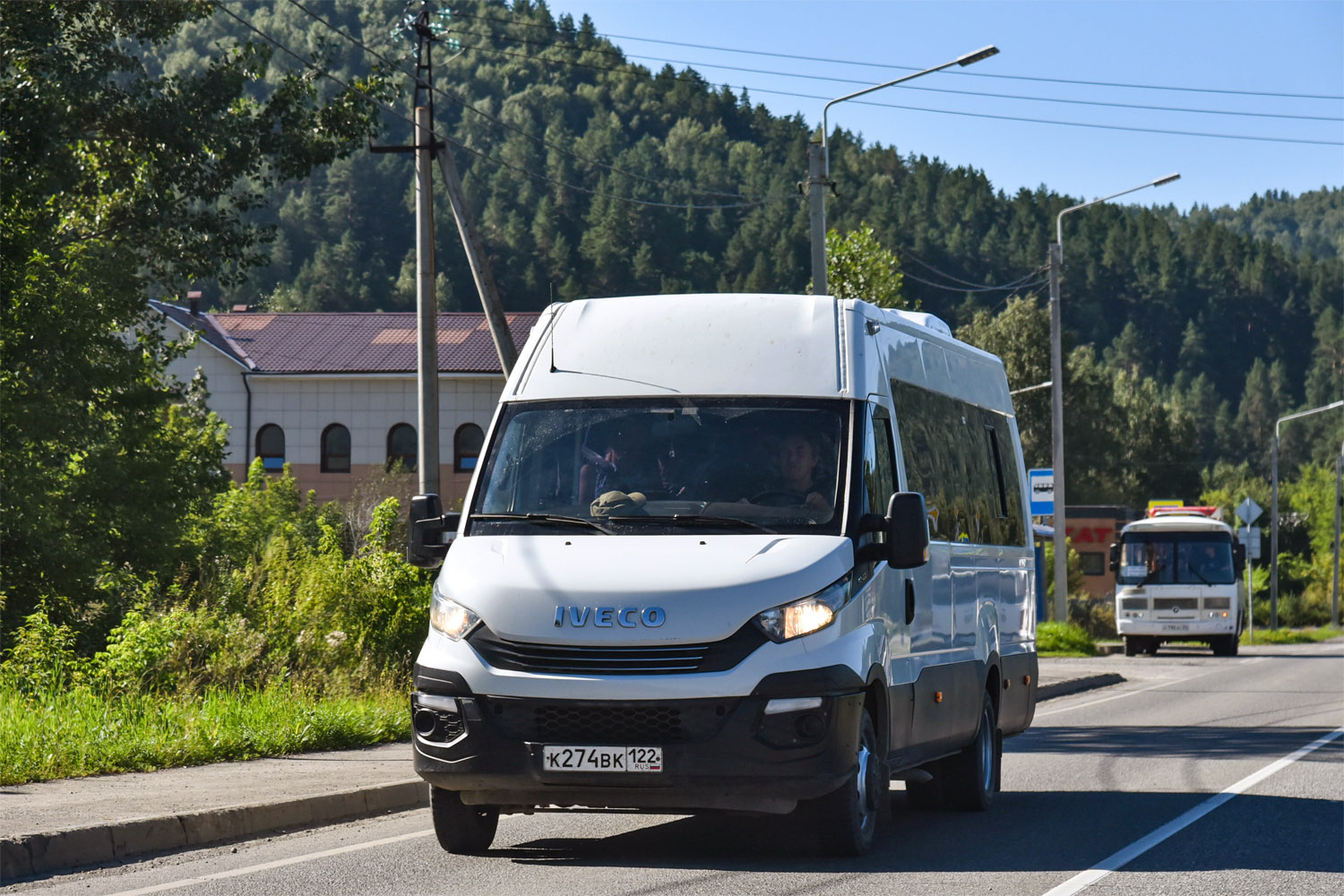 Алтайский край, Росвэн-3285 (IVECO Daily) № К 274 ВК 122