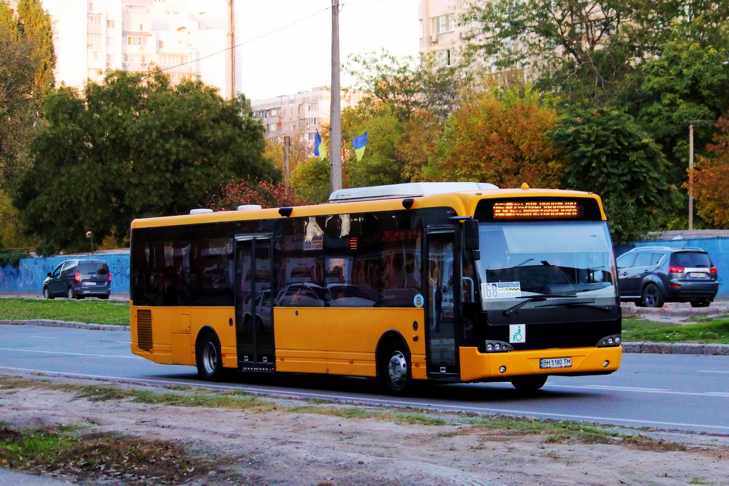 Одесская область, VDL Berkhof Ambassador 200 № BH 5180 TM