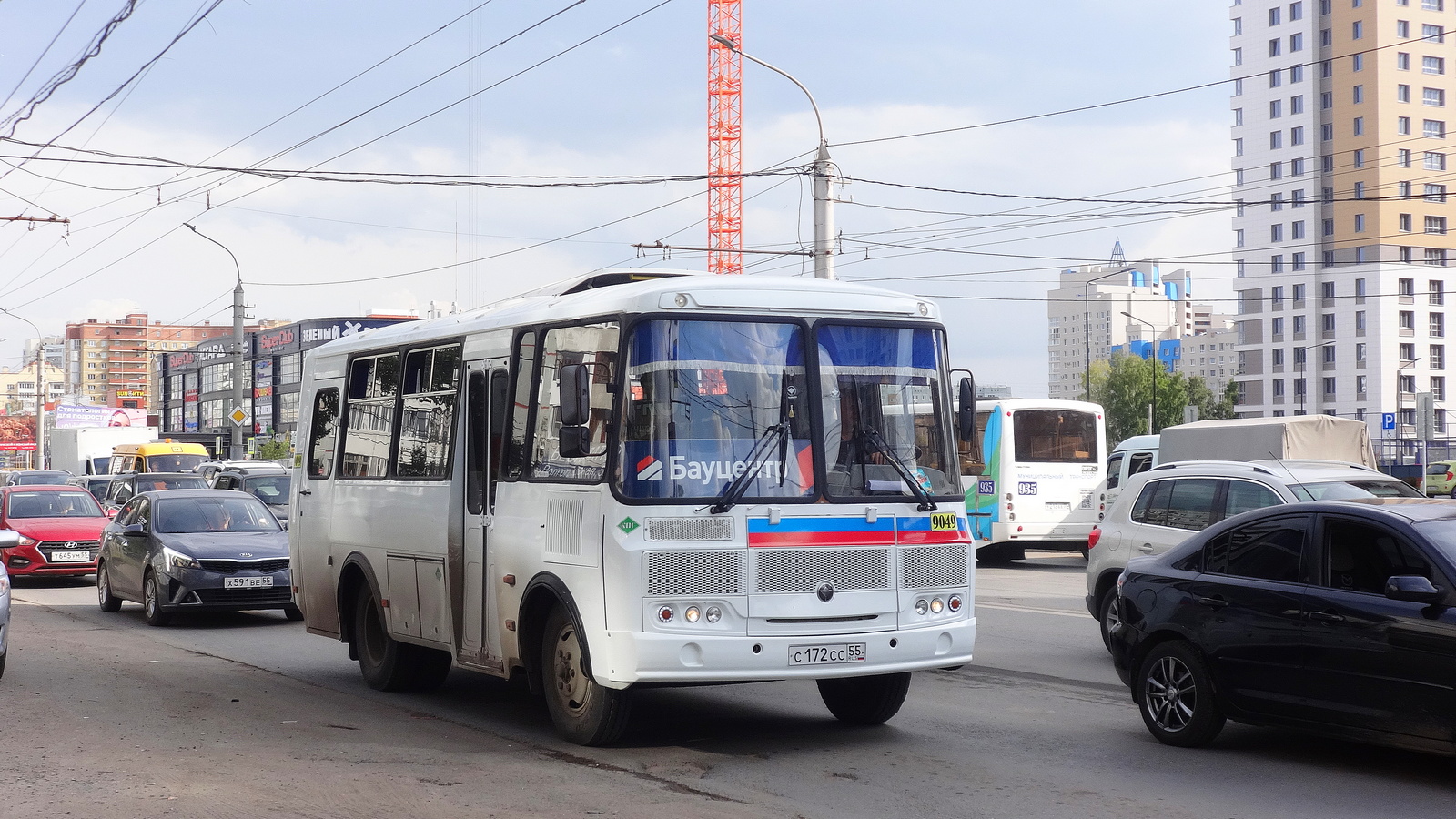 Омская область, ПАЗ-32053 № 9049