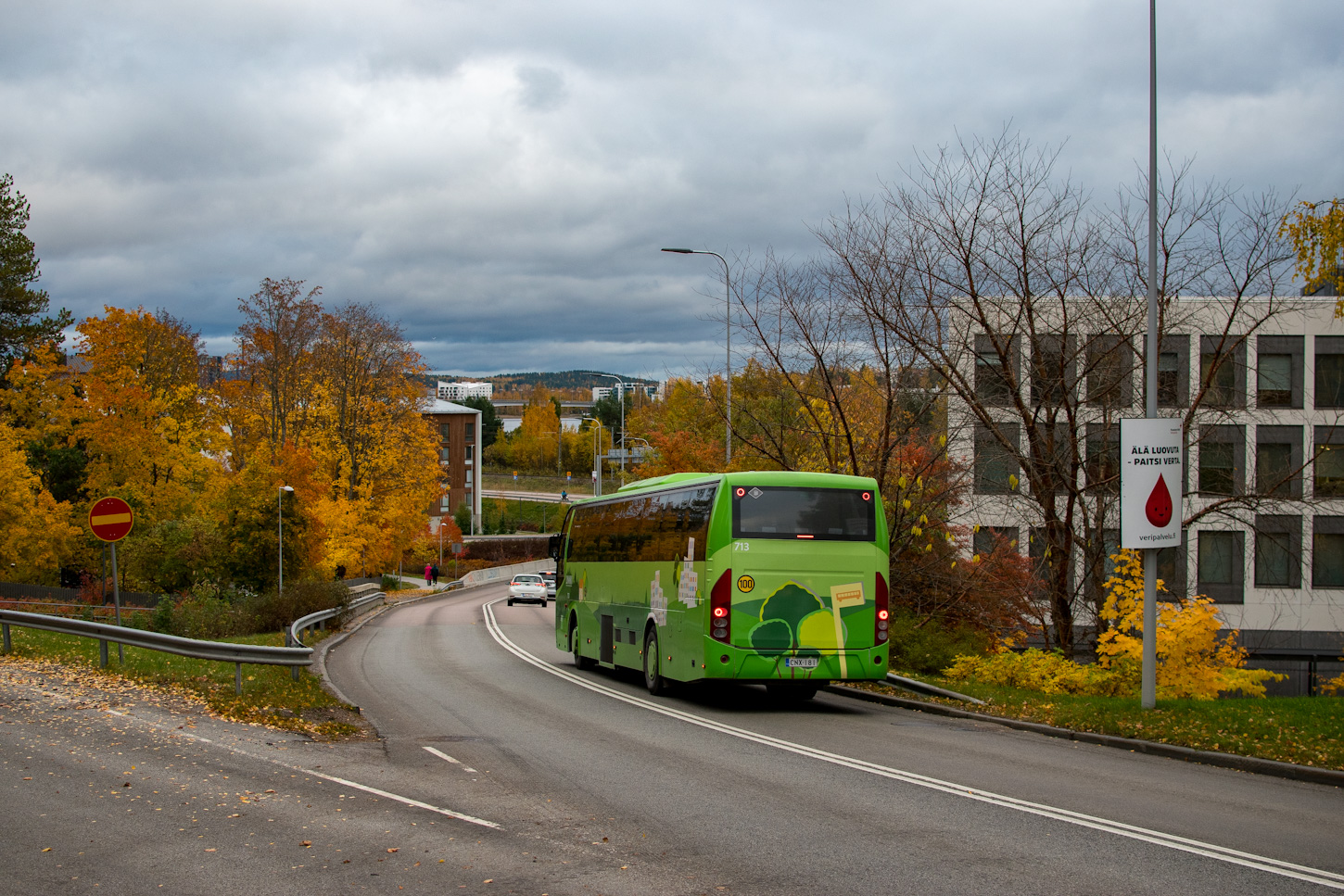 Финляндия, Volvo 9700S NG № 713