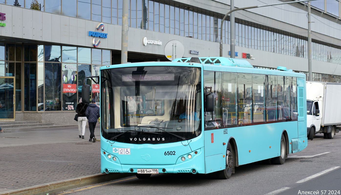 Санкт-Петербург, Volgabus-5270.G4 (LNG) № 6502