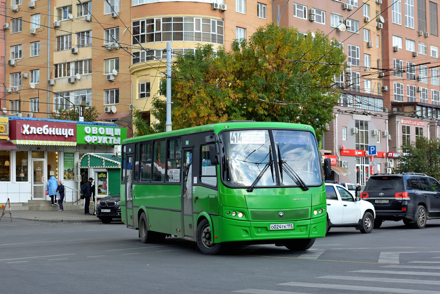 Краснодарский край, ПАЗ-320412-04 "Вектор" № О 024 ТК 193