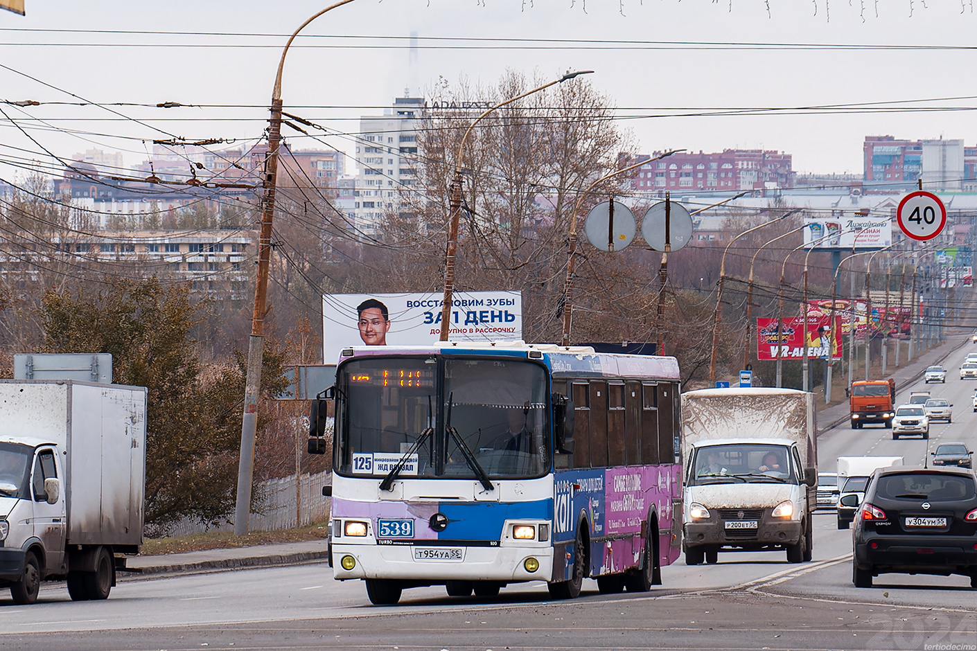 Omsk region, LiAZ-5256.53 č. 539