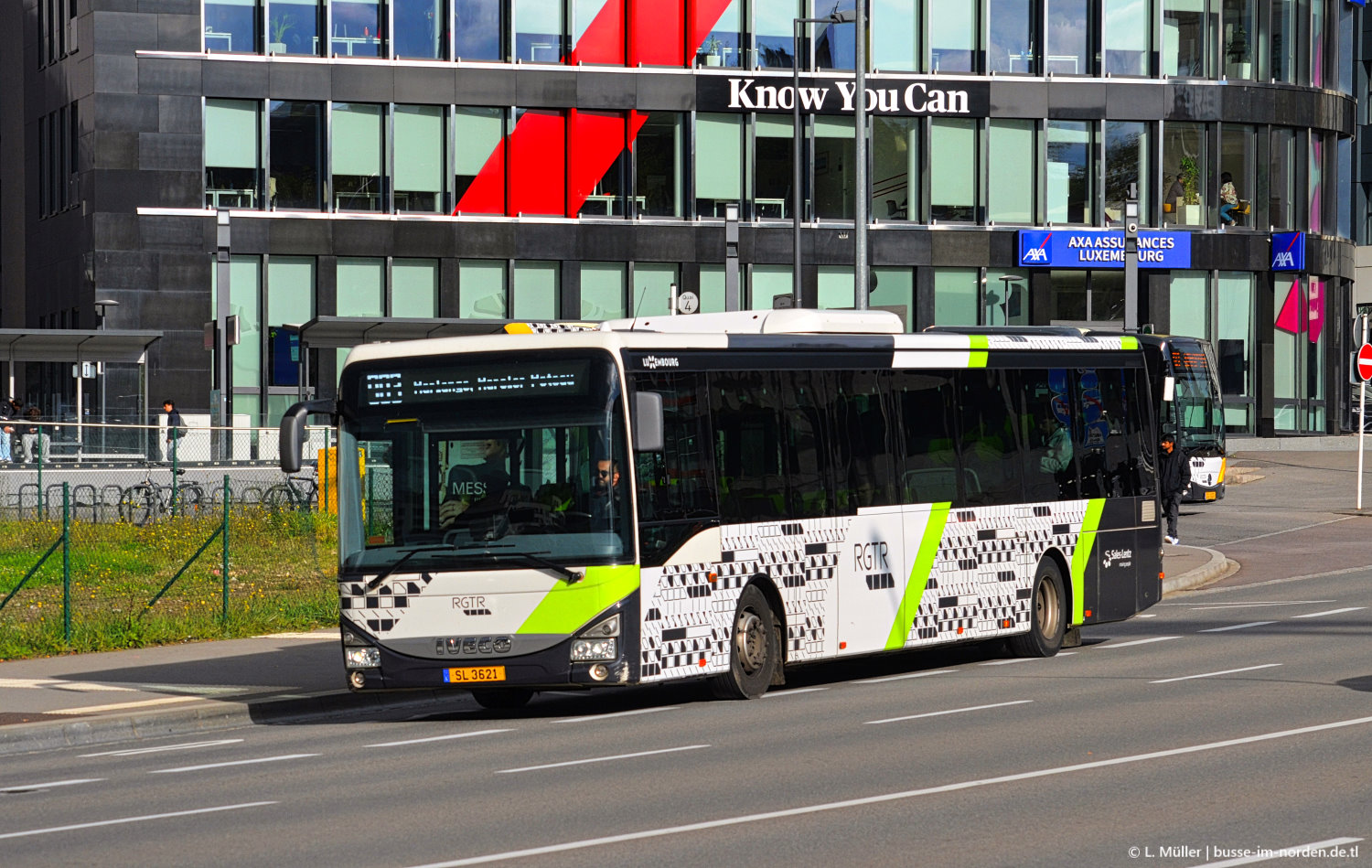 Luxembourg, IVECO Crossway LE LINE 13M # SL 3621