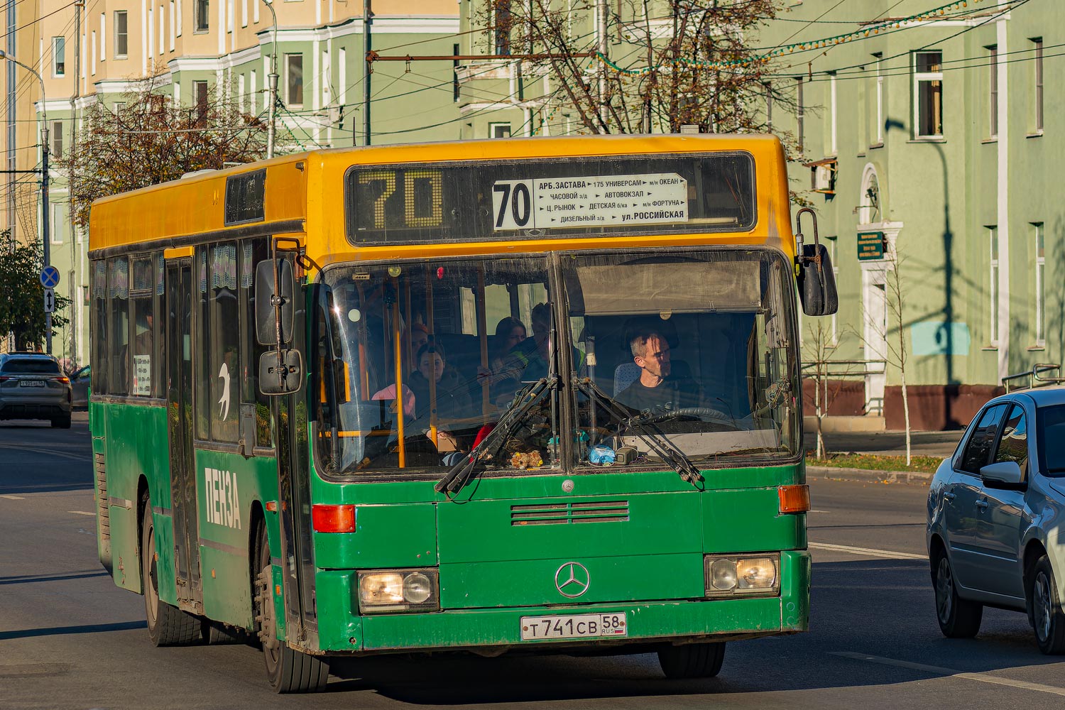 Пензенская область, Mercedes-Benz O405N2 № Т 741 СВ 58