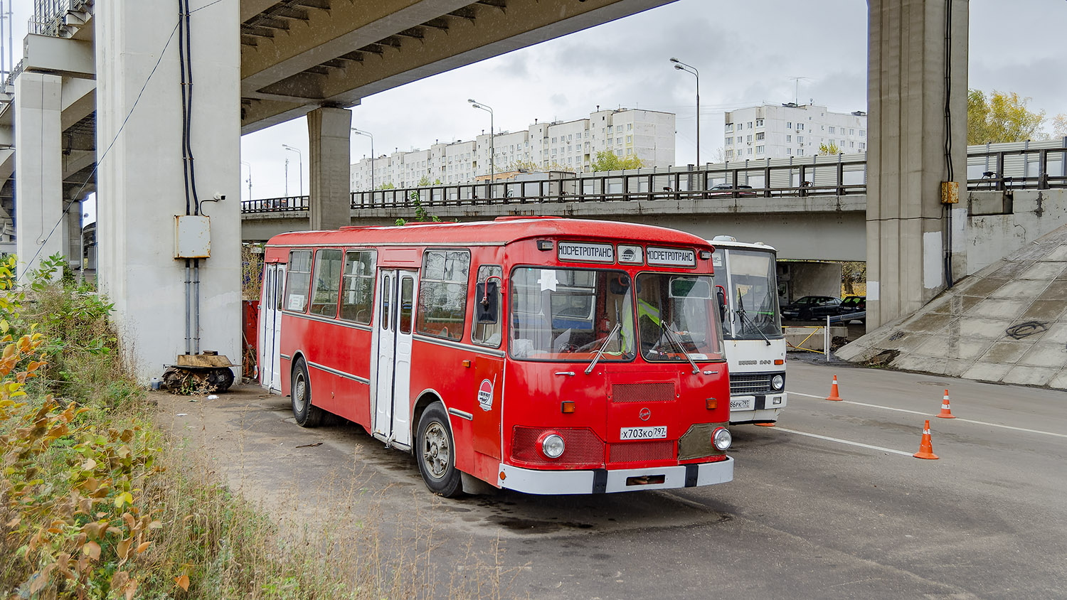 Москва, ЛиАЗ-677МБ № Х 703 КО 797