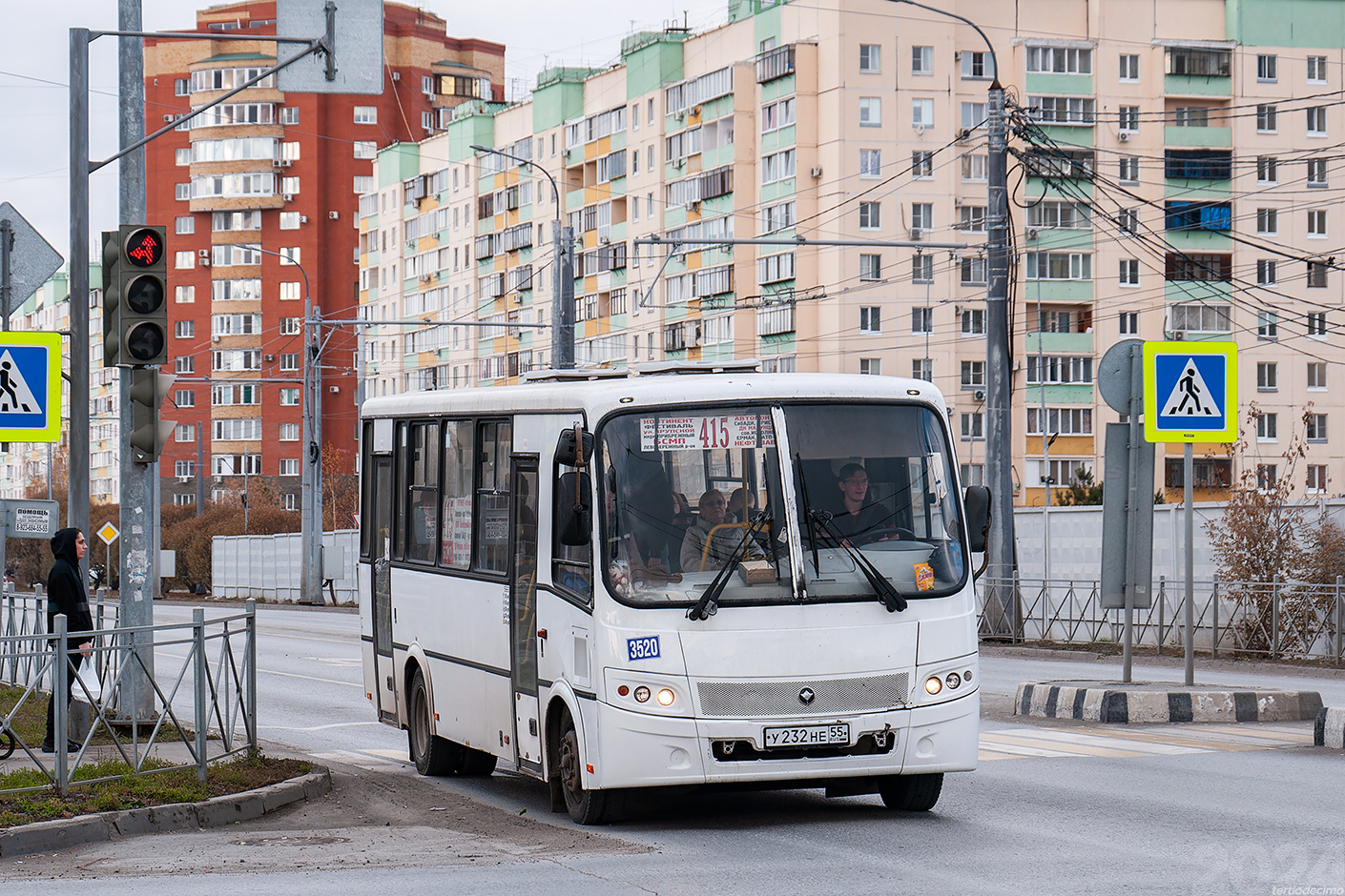 Омская область, ПАЗ-320412-04 "Вектор" № 3520