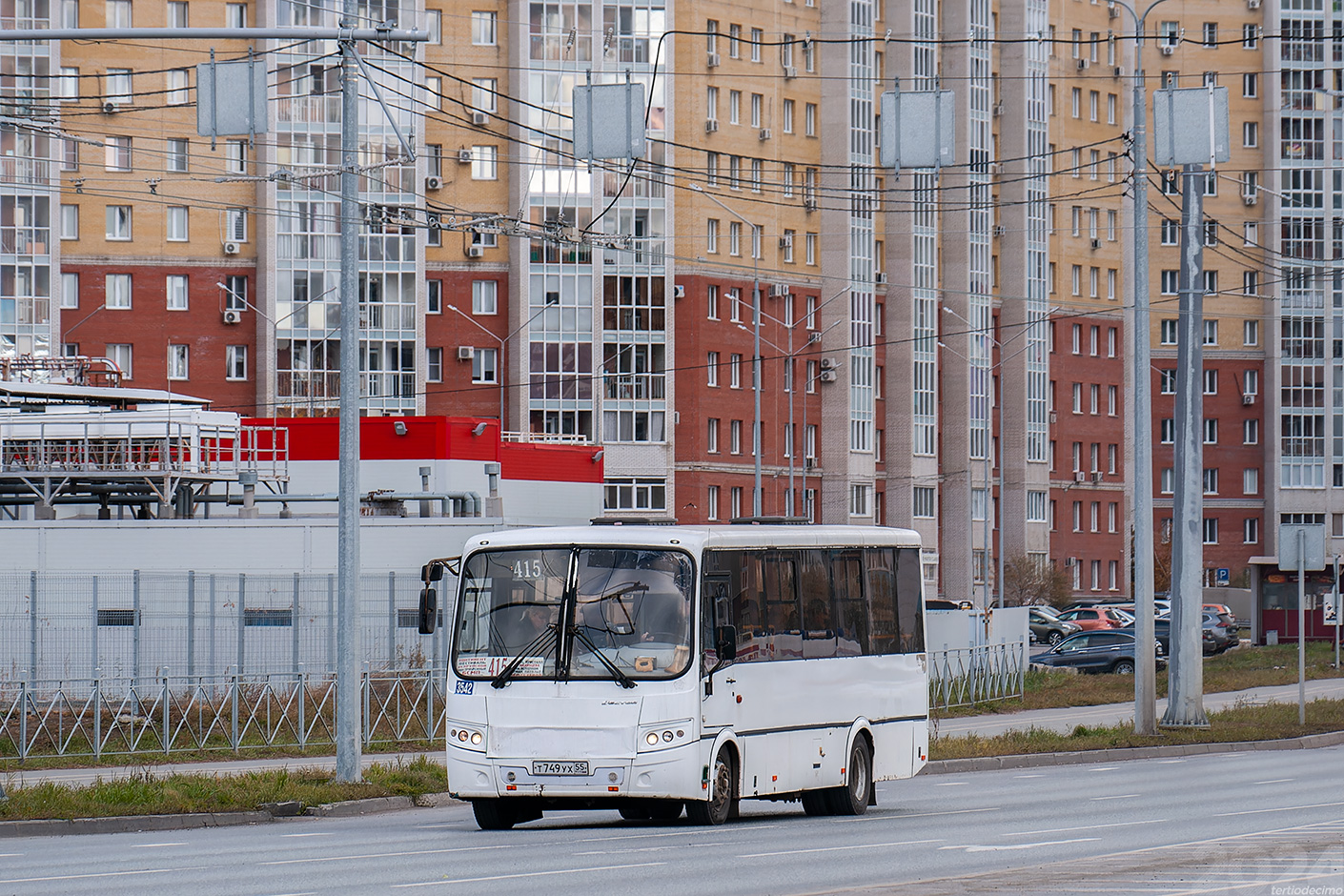 Омская область, ПАЗ-320414-04 "Вектор" (1-2) № 3542