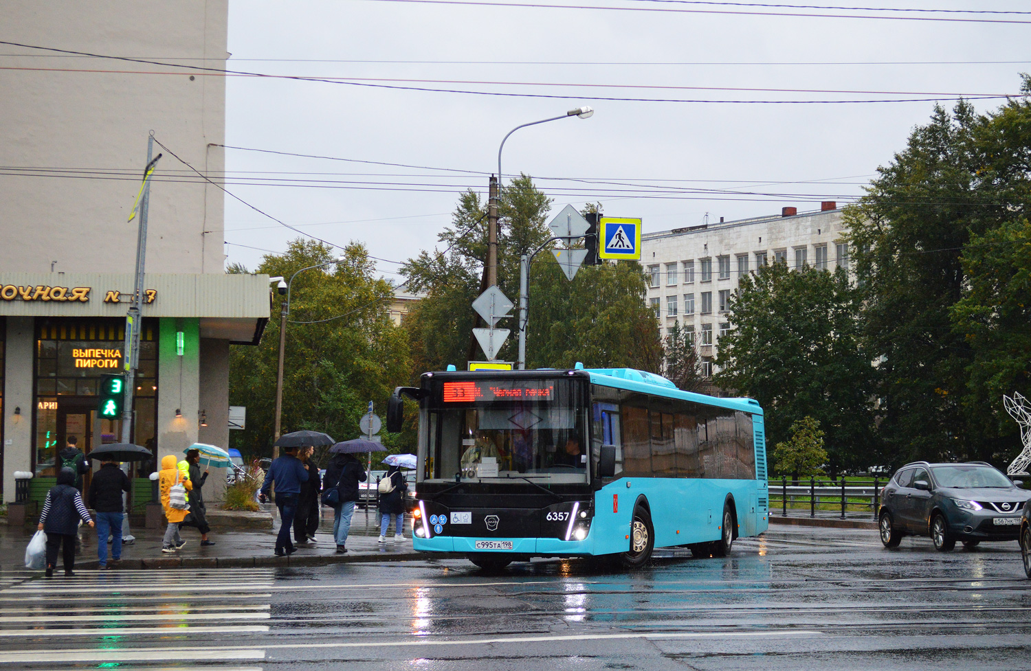 Санкт-Петербург, ЛиАЗ-5292.65 № 6357