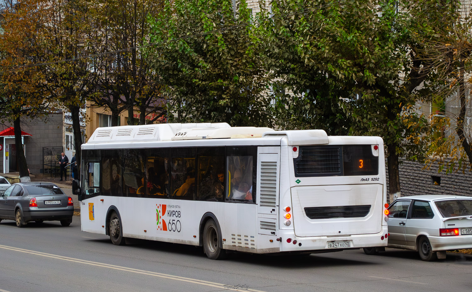 Кировская область, ЛиАЗ-5292.67 (CNG) № В 247 ХО 43