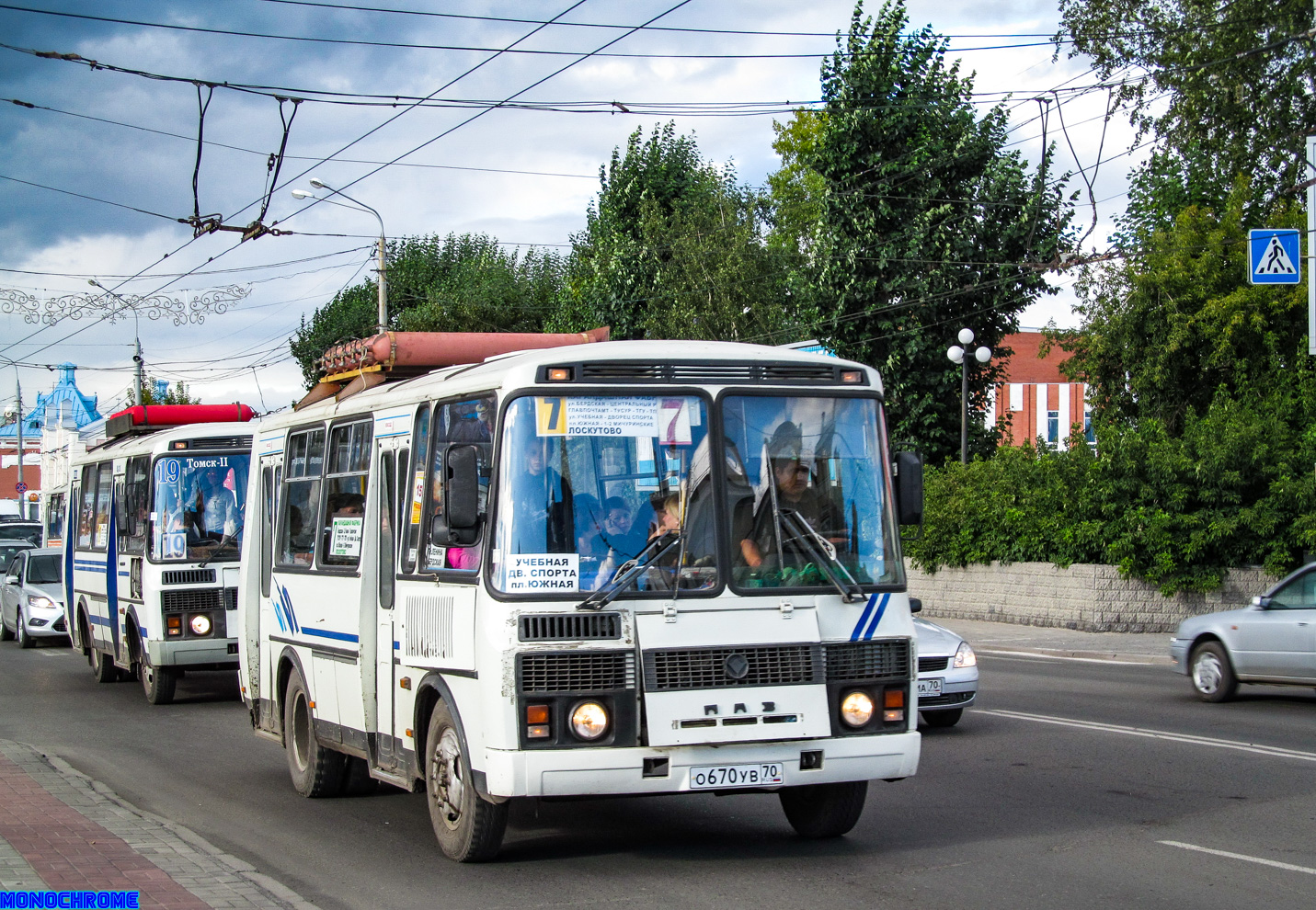 Томская область, ПАЗ-32054 № О 670 УВ 70