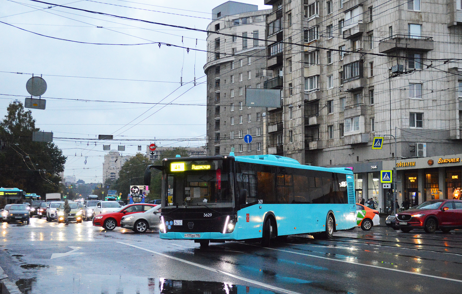 Санкт-Петербург, ЛиАЗ-5292.65 № 3629