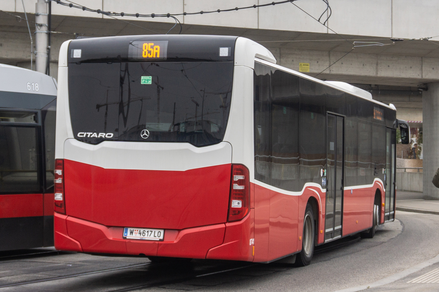 Австрия, Mercedes-Benz Citaro C2 № 8741 Австрия, Mercedes-Benz Citaro C2 № 8741