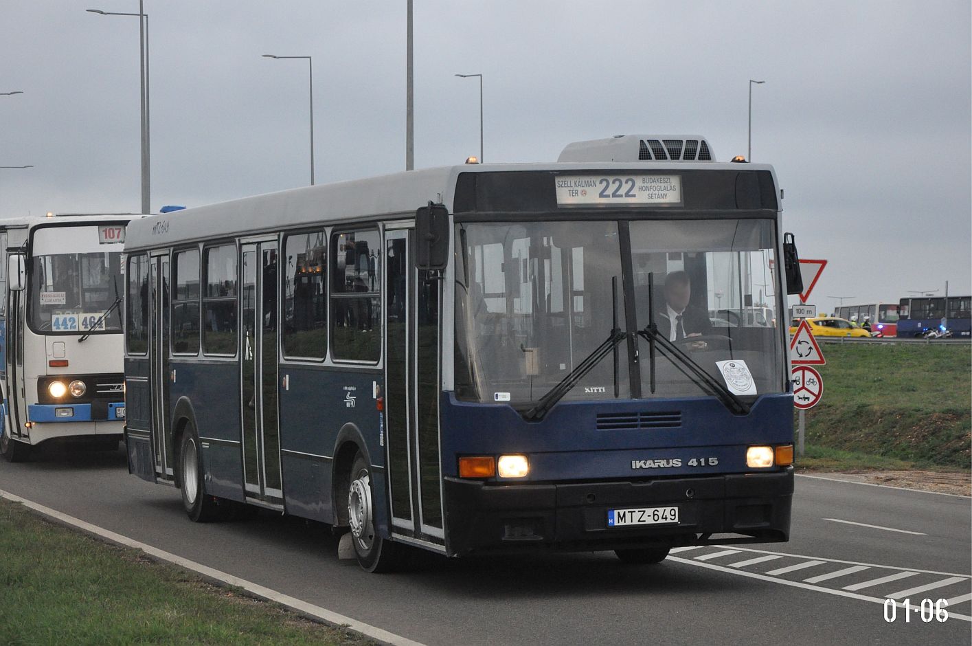 Венгрия, Ikarus 415.14 № MTZ-649; Венгрия — VI. Ikarus Találkozó, Aeropark (2024)