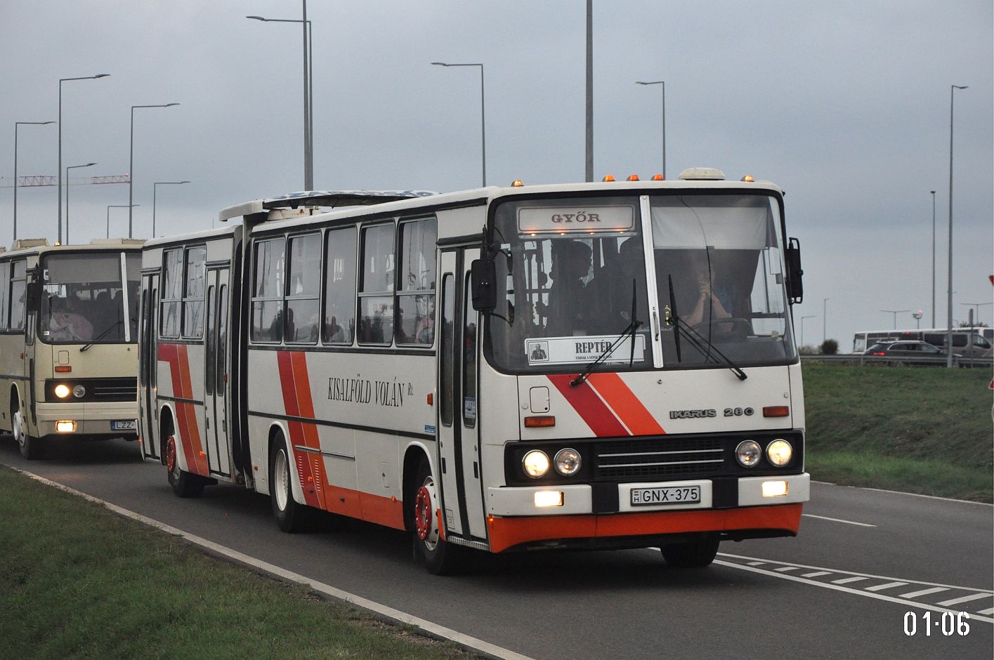 Венгрия, Ikarus 280.33O № GNX-375; Венгрия — VI. Ikarus Találkozó, Aeropark (2024)