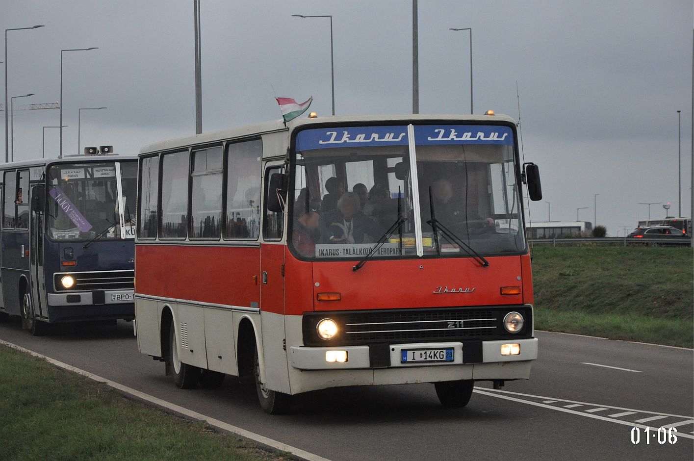 Венгрия, Ikarus 211.01 № I 14KG 23; Венгрия — VI. Ikarus Találkozó, Aeropark (2024)