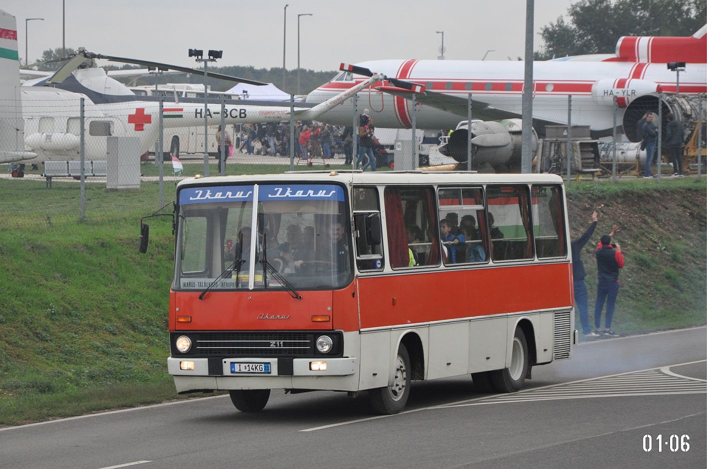 Венгрия, Ikarus 211.01 № I 14KG 23; Венгрия — VI. Ikarus Találkozó, Aeropark (2024)