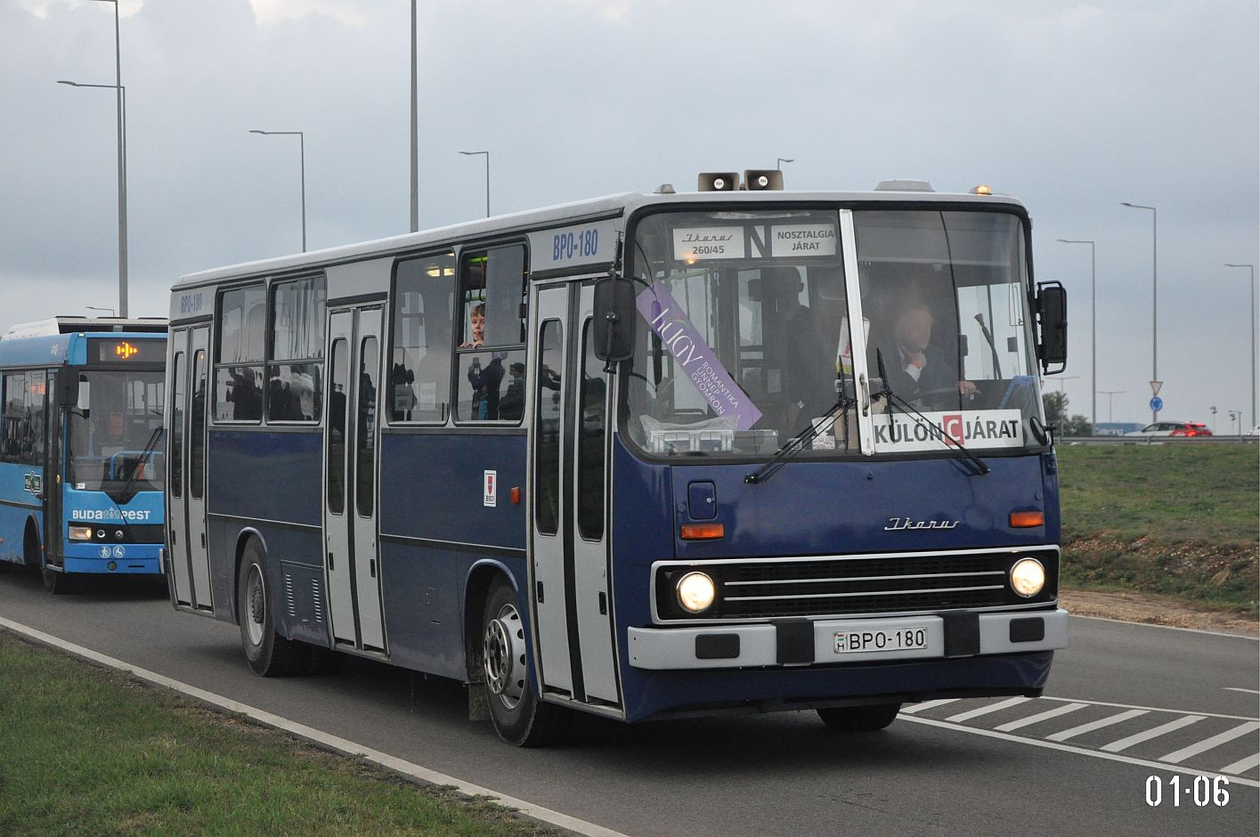 Венгрия, Ikarus 260.45 № 01-80; Венгрия — VI. Ikarus Találkozó, Aeropark (2024)