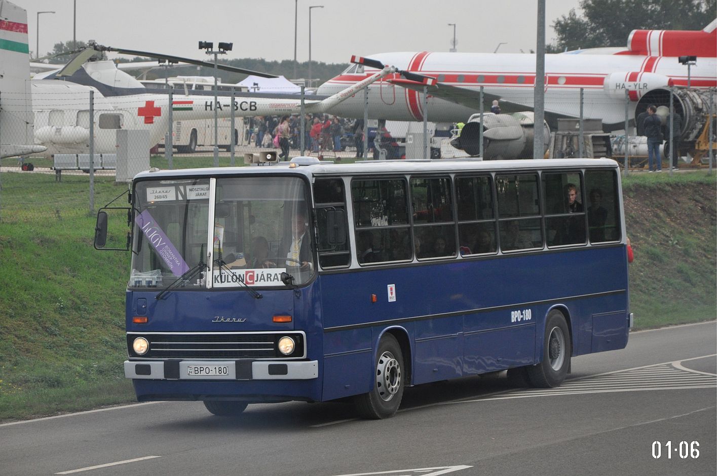 Magyarország, Ikarus 260.45 sz.: 01-80; Magyarország — VI. Ikarus Találkozó, Aeropark (2024)