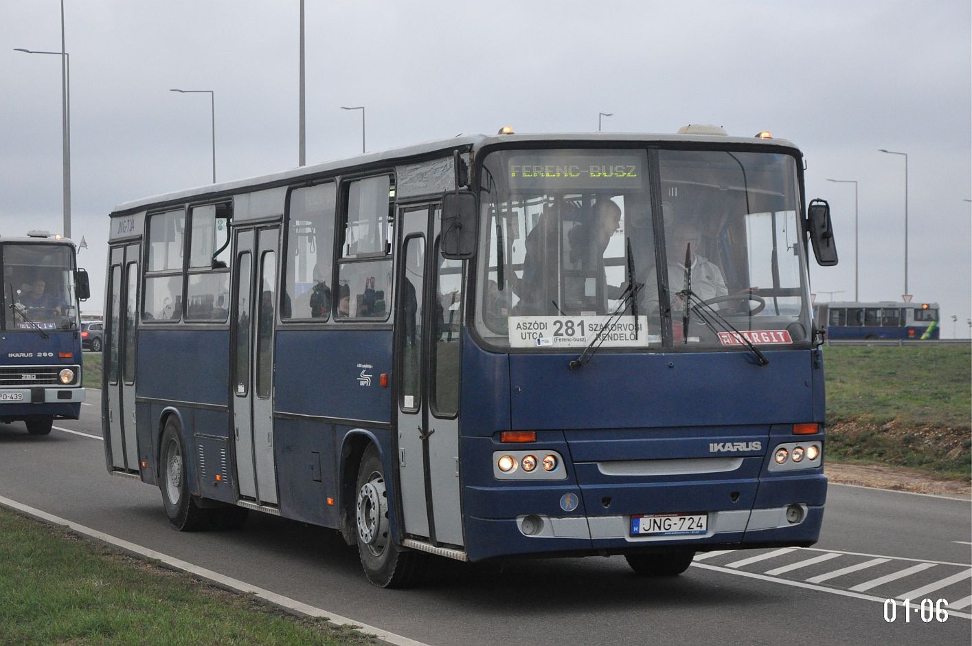 Венгрия, Ikarus 260.46 № JNG-724; Венгрия — VI. Ikarus Találkozó, Aeropark (2024)