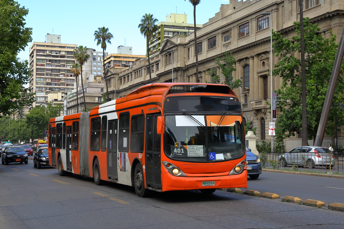 Чили, Marcopolo Gran Viale Articulado № WB-23-50
