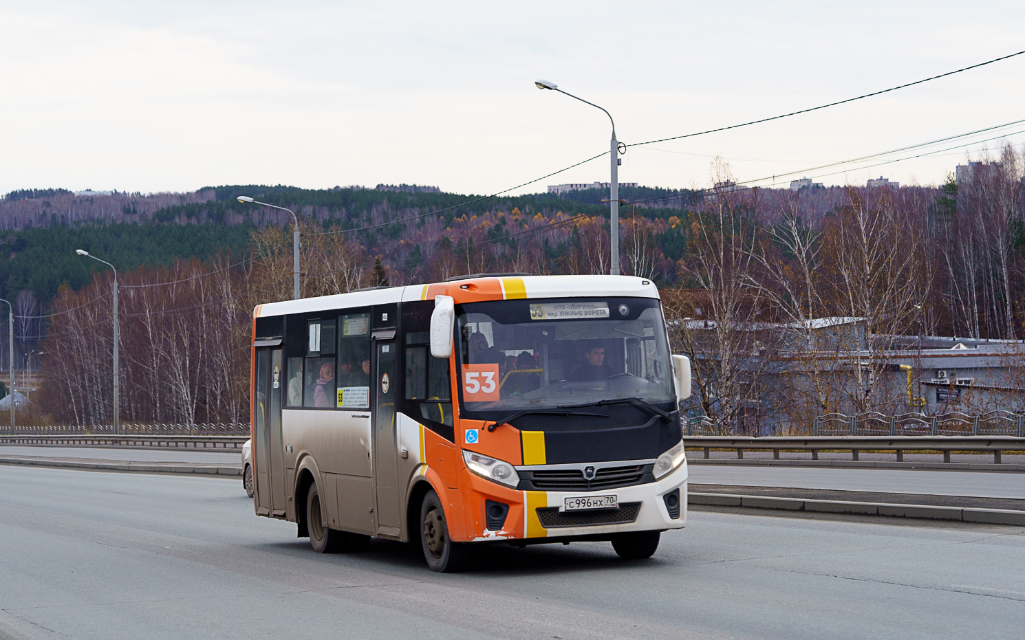 Томская область, ПАЗ-320435-04 "Vector Next" № С 996 НХ 70