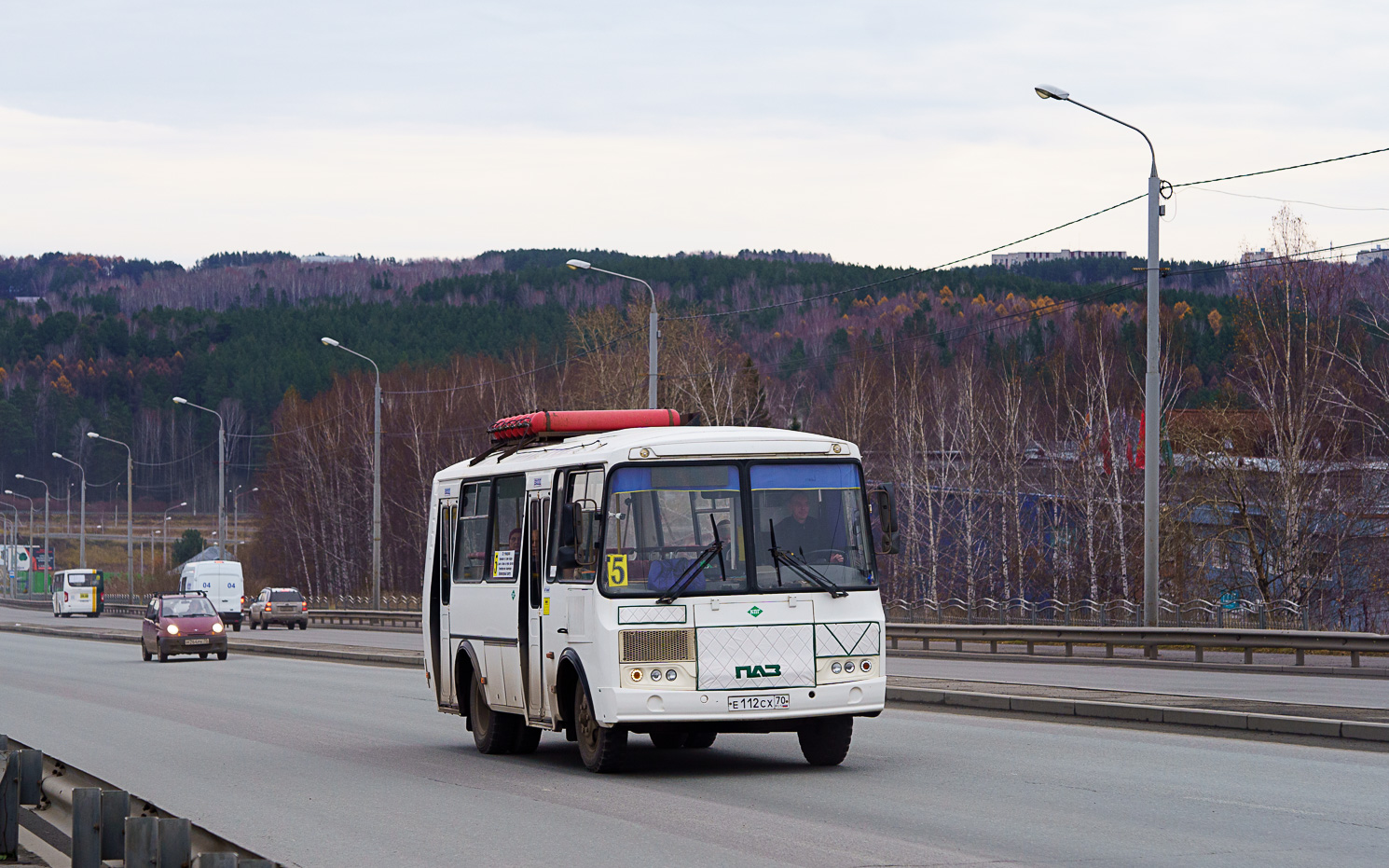 Томская область, ПАЗ-32054 № Е 112 СХ 70