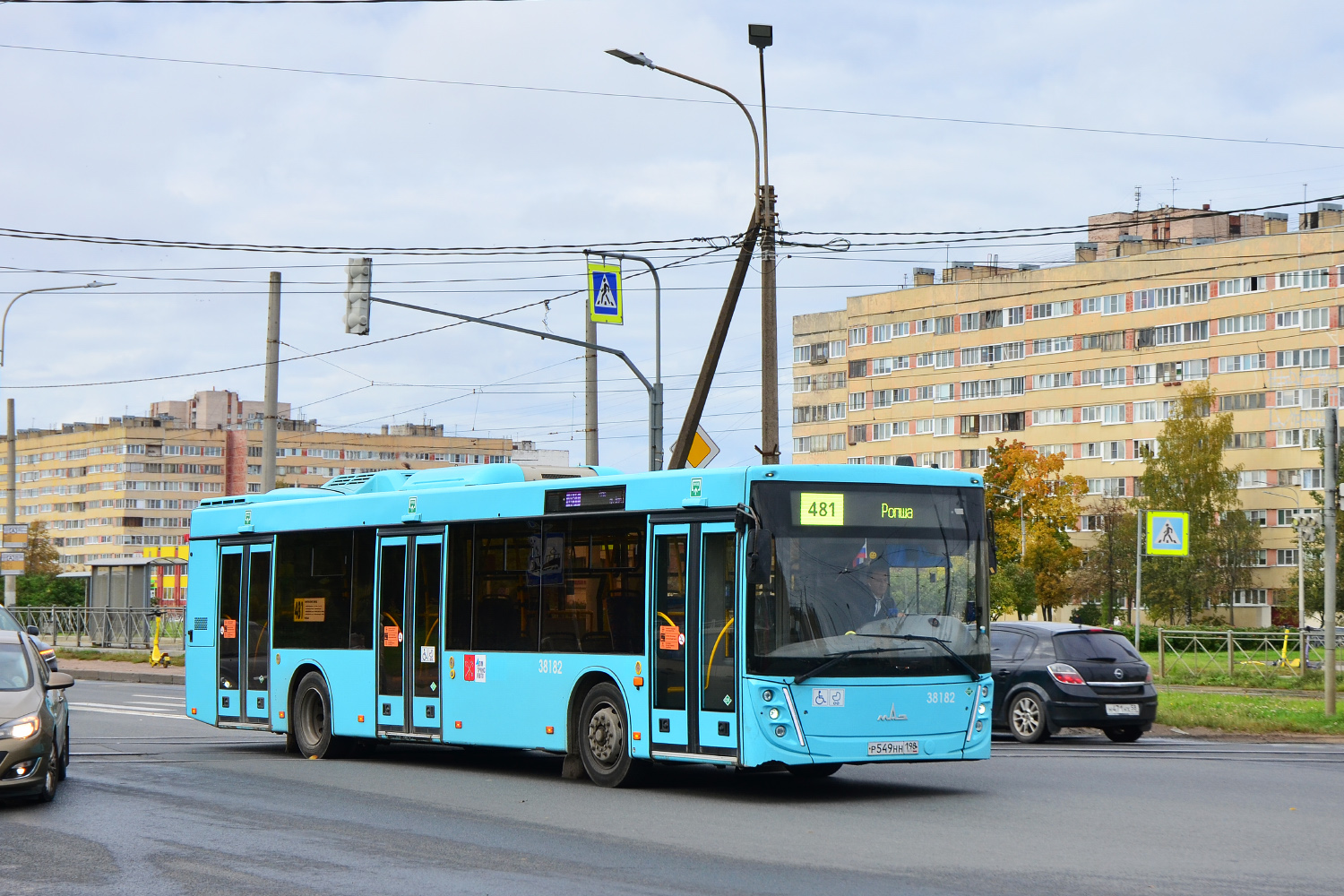 Санкт-Петербург, МАЗ-203.947 № 38182