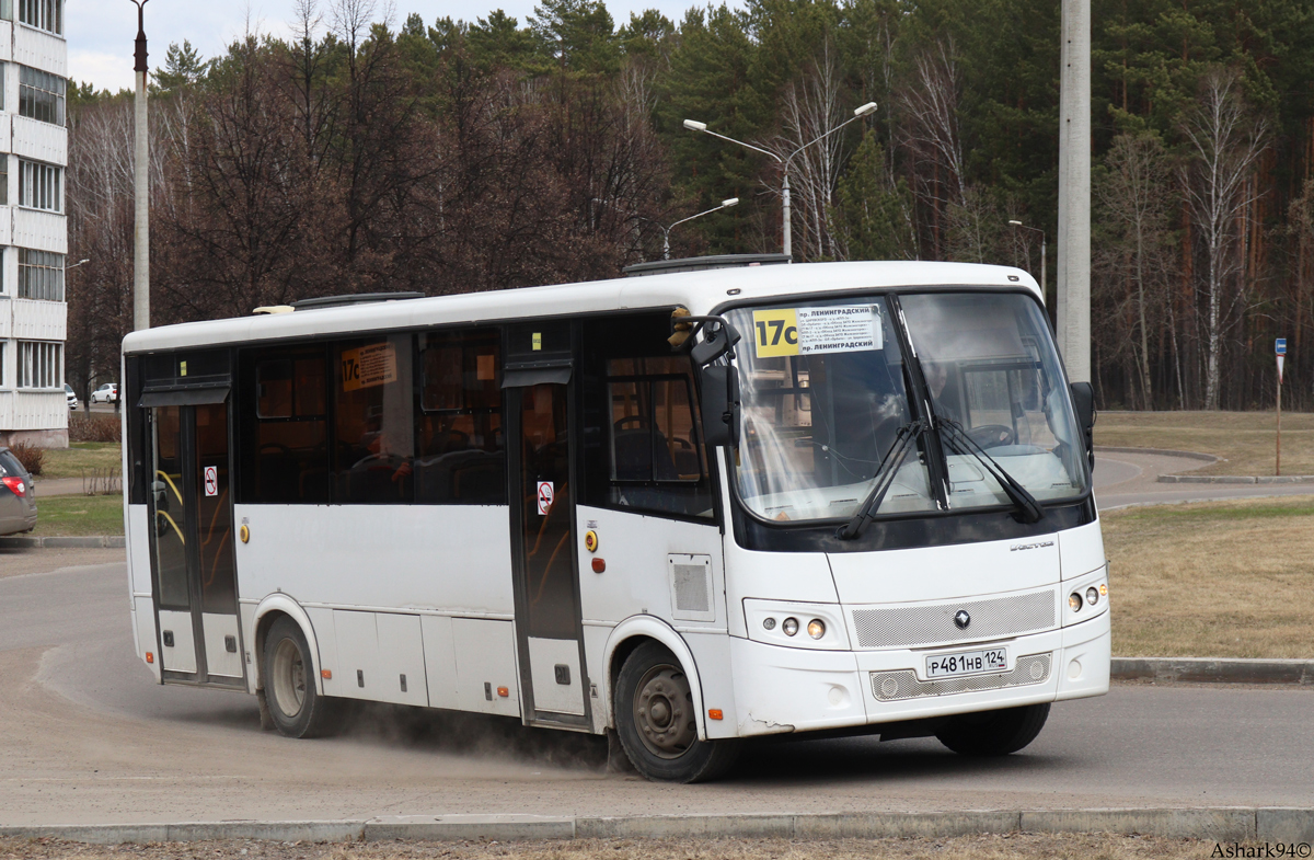 Красноярский край, ПАЗ-320414-05 "Вектор" (1-2) № Р 481 НВ 124