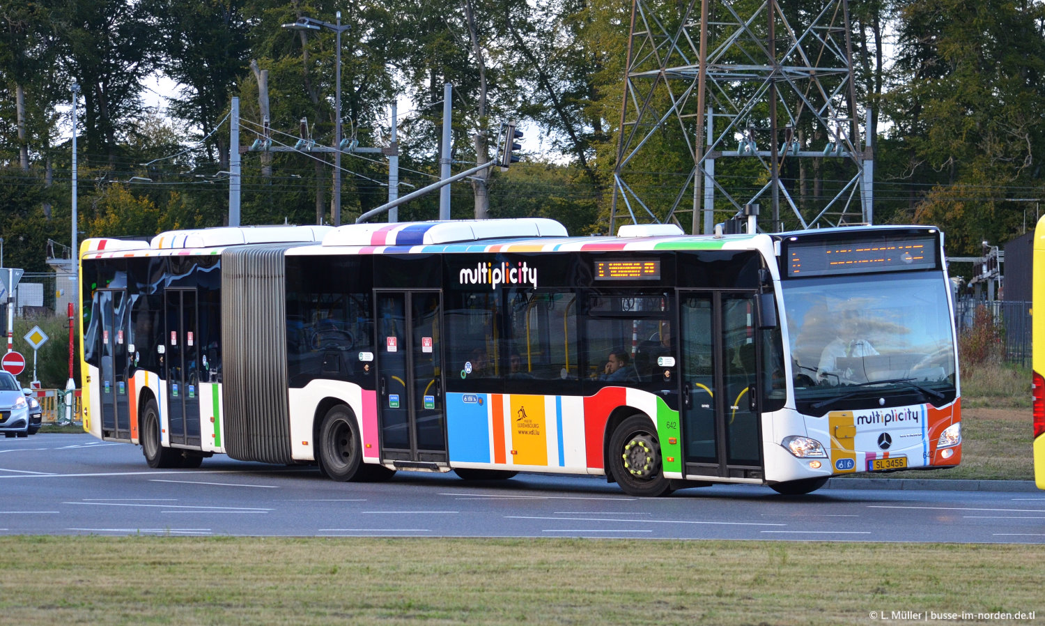 Люксембург, Mercedes-Benz Citaro C2 G № 642