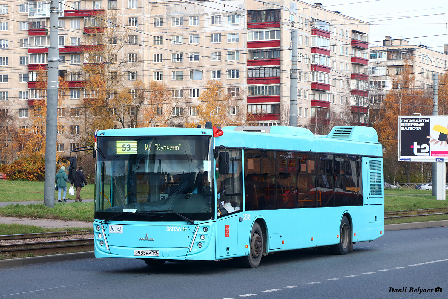 Санкт-Петербург, МАЗ-203.945 № 38036