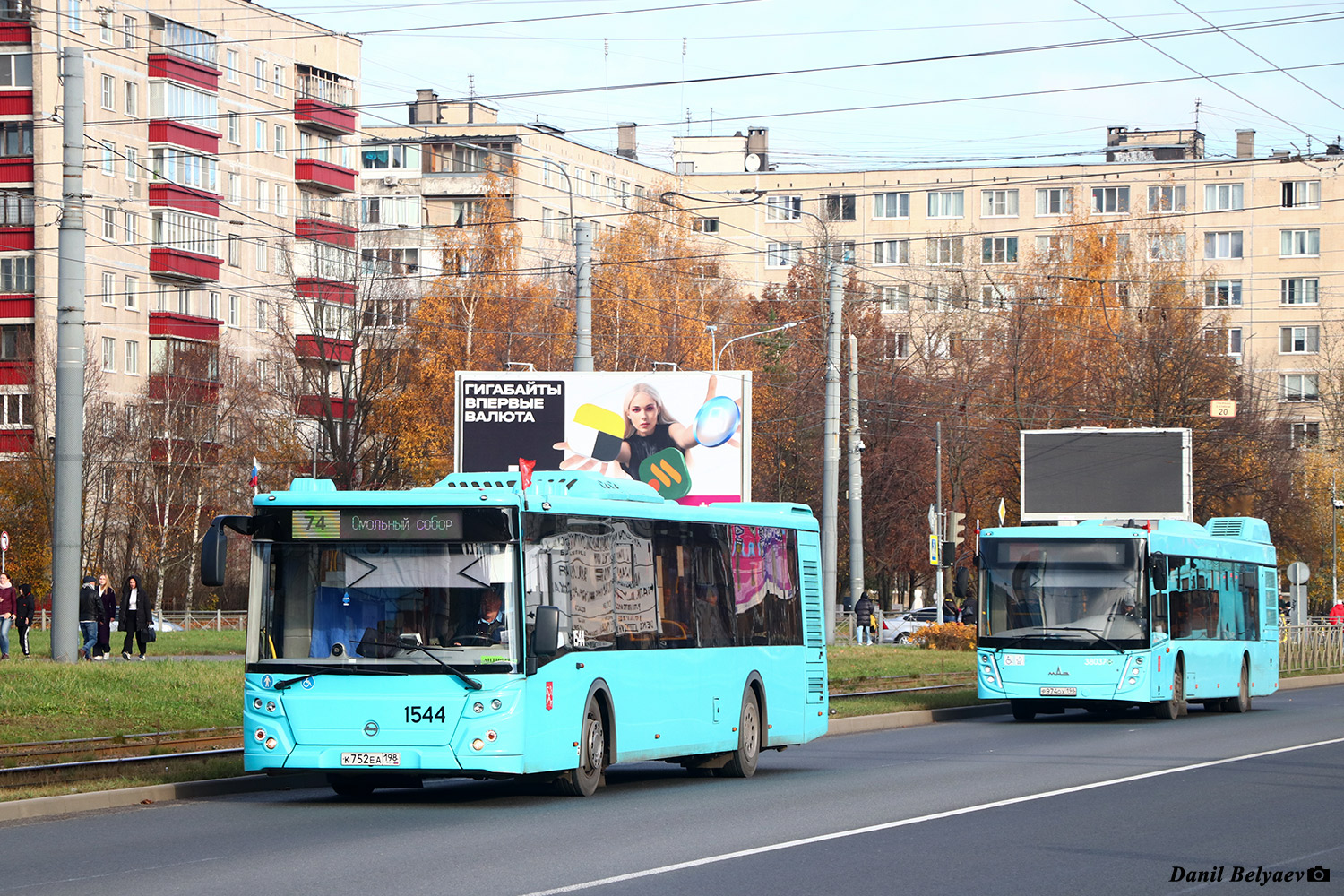 Санкт-Петербург, ЛиАЗ-5292.65 № 1544