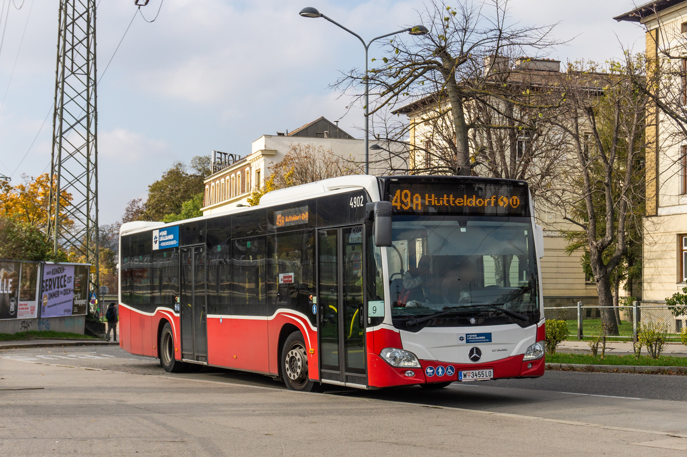 Австрия, Mercedes-Benz Citaro C2 № 4902