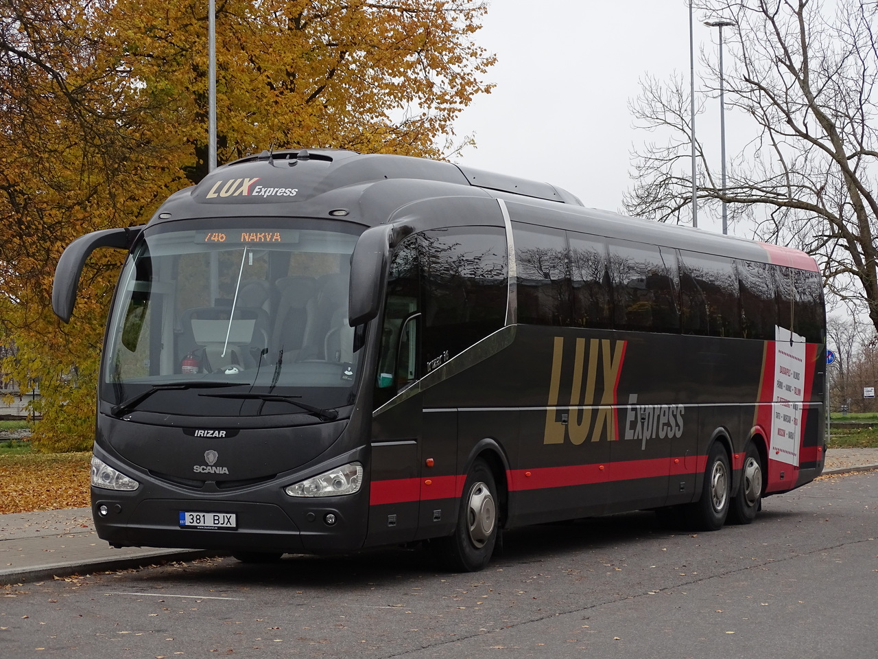 Эстония, Irizar i6 14,98-3,5 № 381 BJX