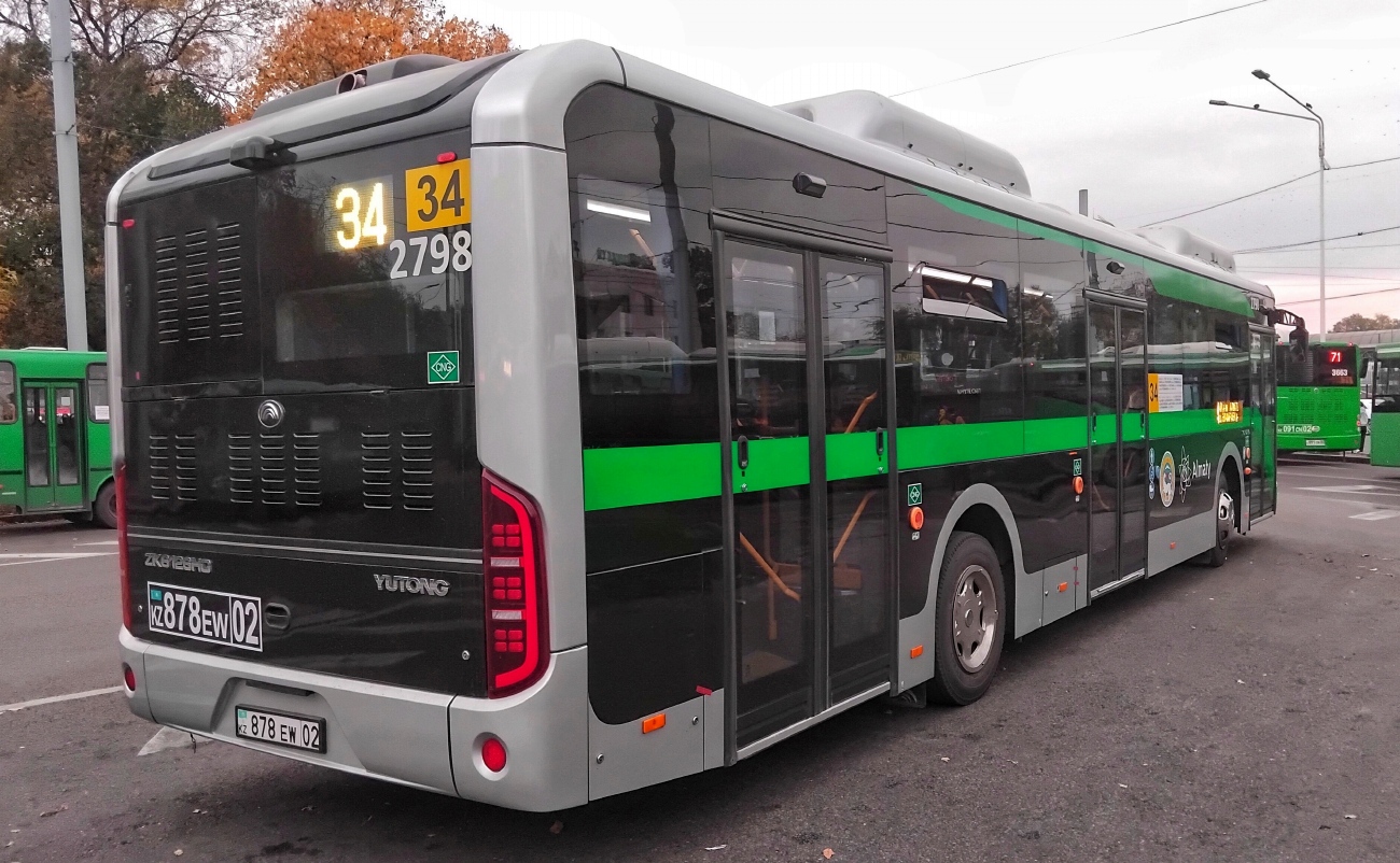 Алматы, Yutong ZK6126HG (QazTehna) № 2798