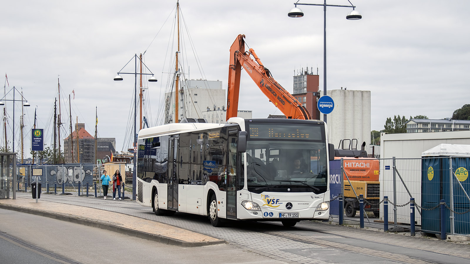 Schleswig-Holstein, Mercedes-Benz Citaro C2 LE MÜ # NF-TR 151