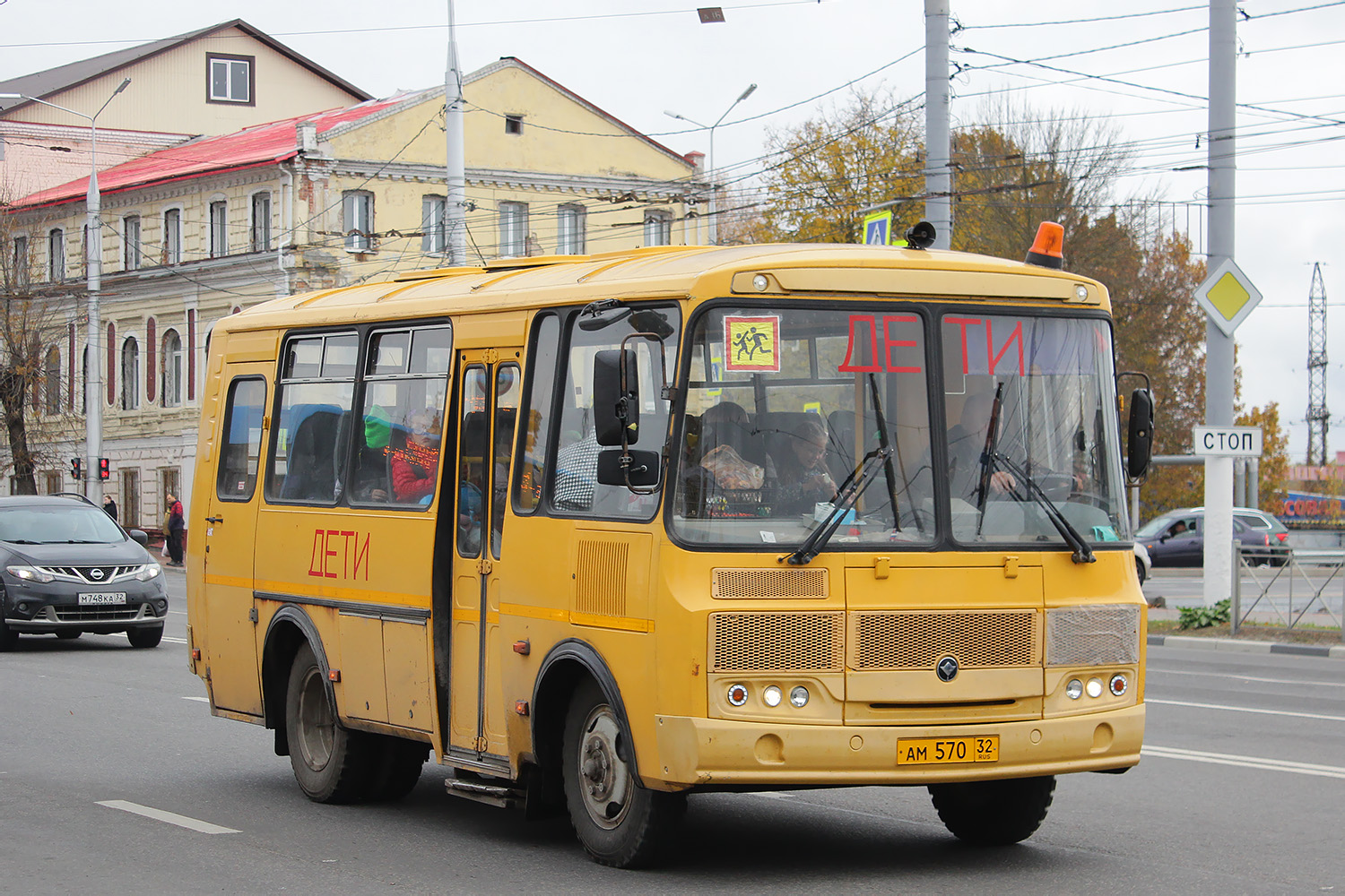 Брянская область, ПАЗ-32053-70 № АМ 570 32